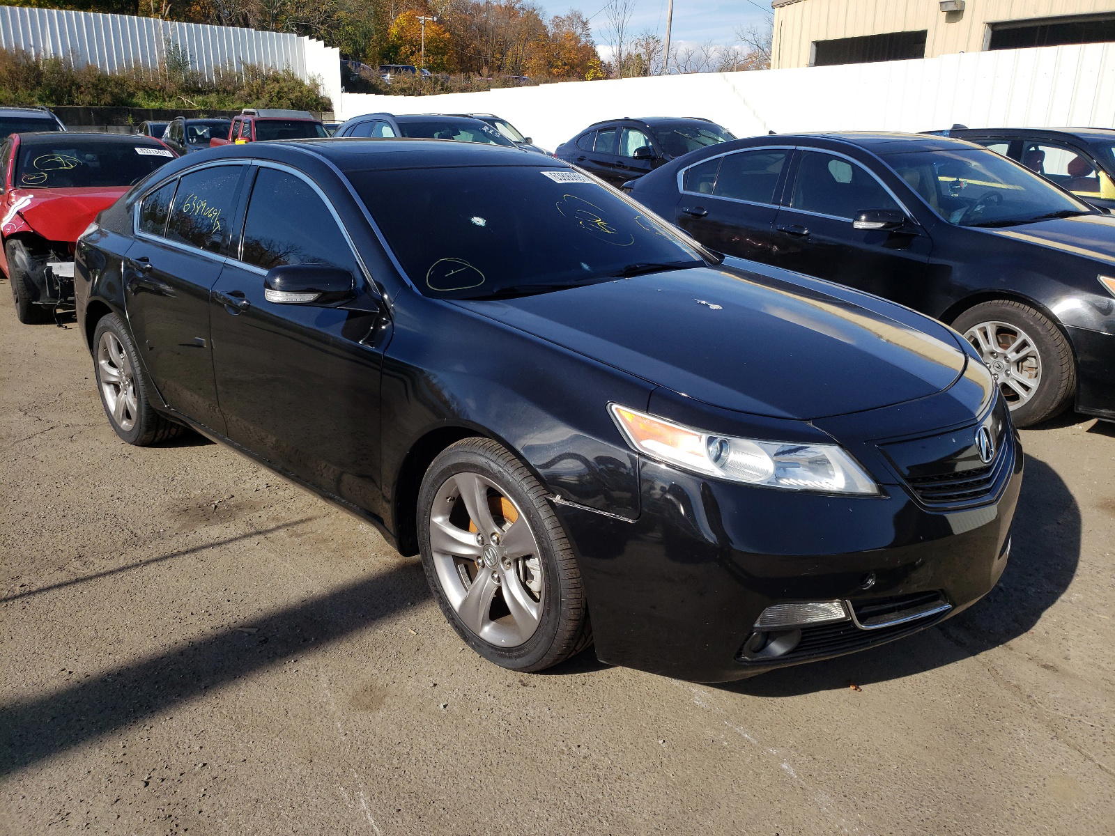 ACURA TL TECH 2014 with VIN 19UUA9F55EA001430 - Photo from auction