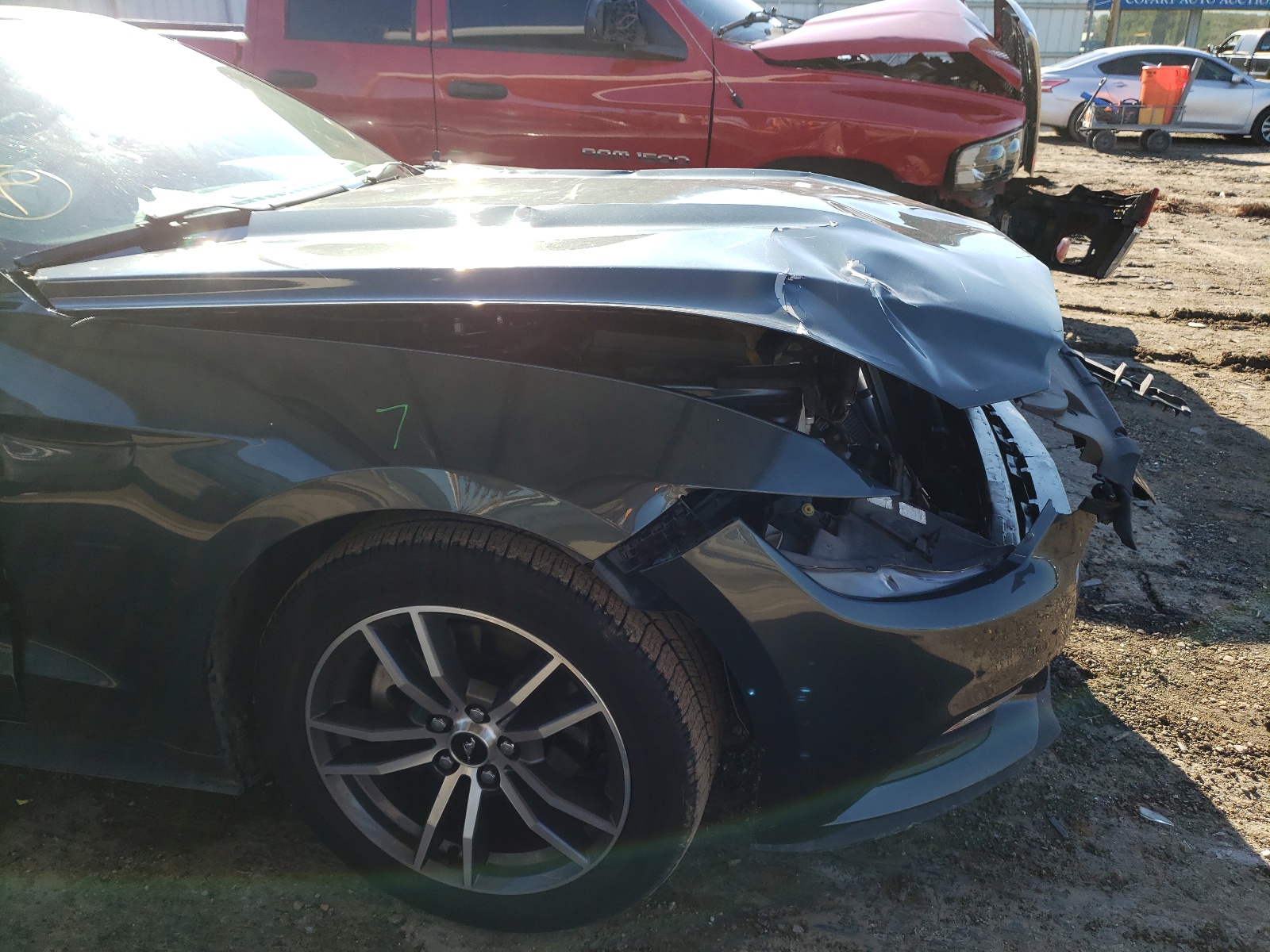 Photo 9 from auction – 2015 FORD MUSTANG with VIN 1FA6P8AM8F5353920