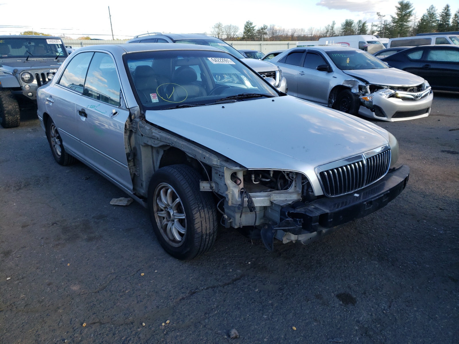 HYUNDAI XG 350 2002 with VIN KMHFU45EX2A230485 - Photo from auction