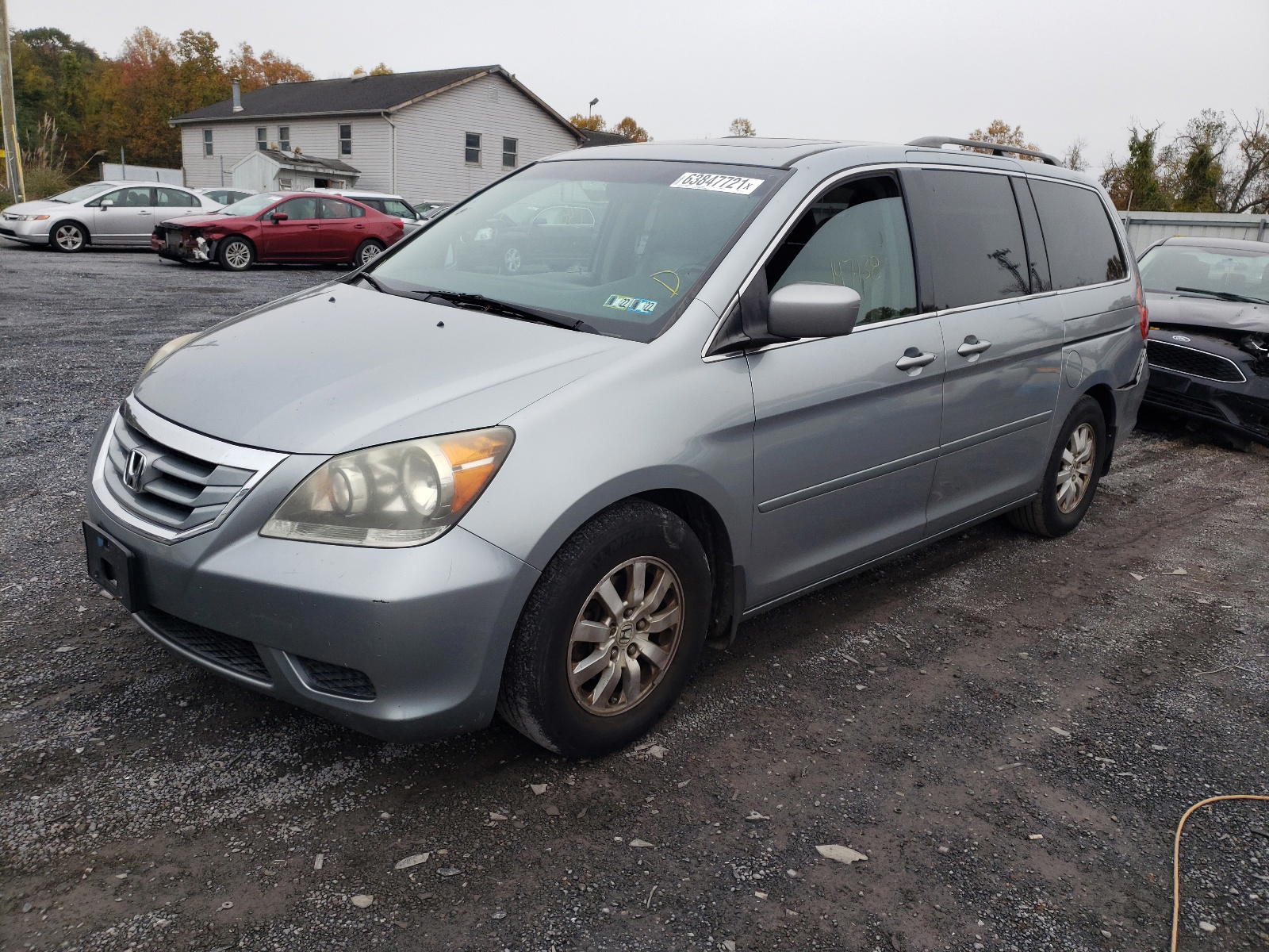 Photo 2 from auction – 2008 HONDA ODYSSEY EX with VIN 5FNRL38618B034776