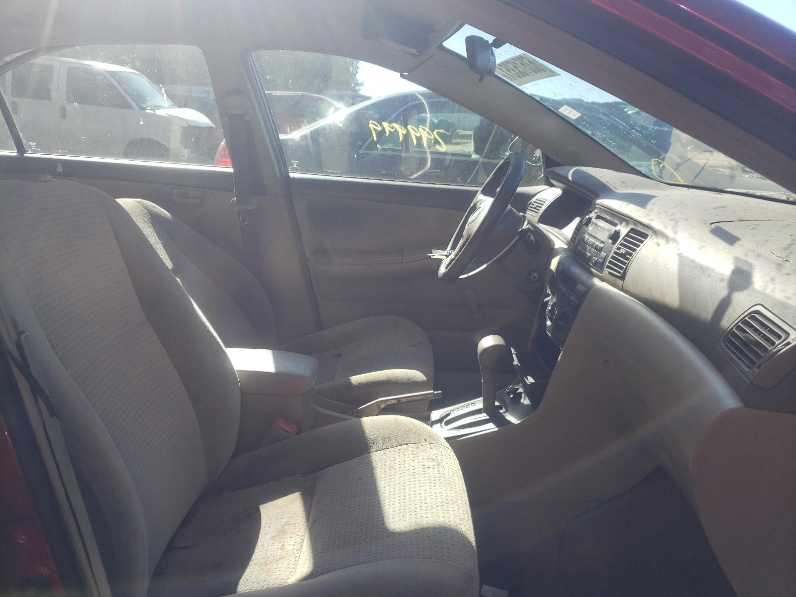 Photo 5 from auction – 2008 TOYOTA COROLLA with VIN 1NXBR32E08Z019477