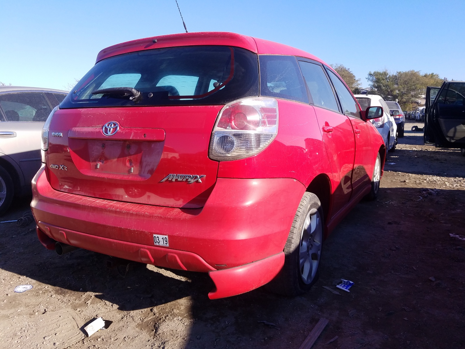 Photo 4 from auction – 2006 TOYOTA COROLLA MA with VIN 2T1LR32E76C559816