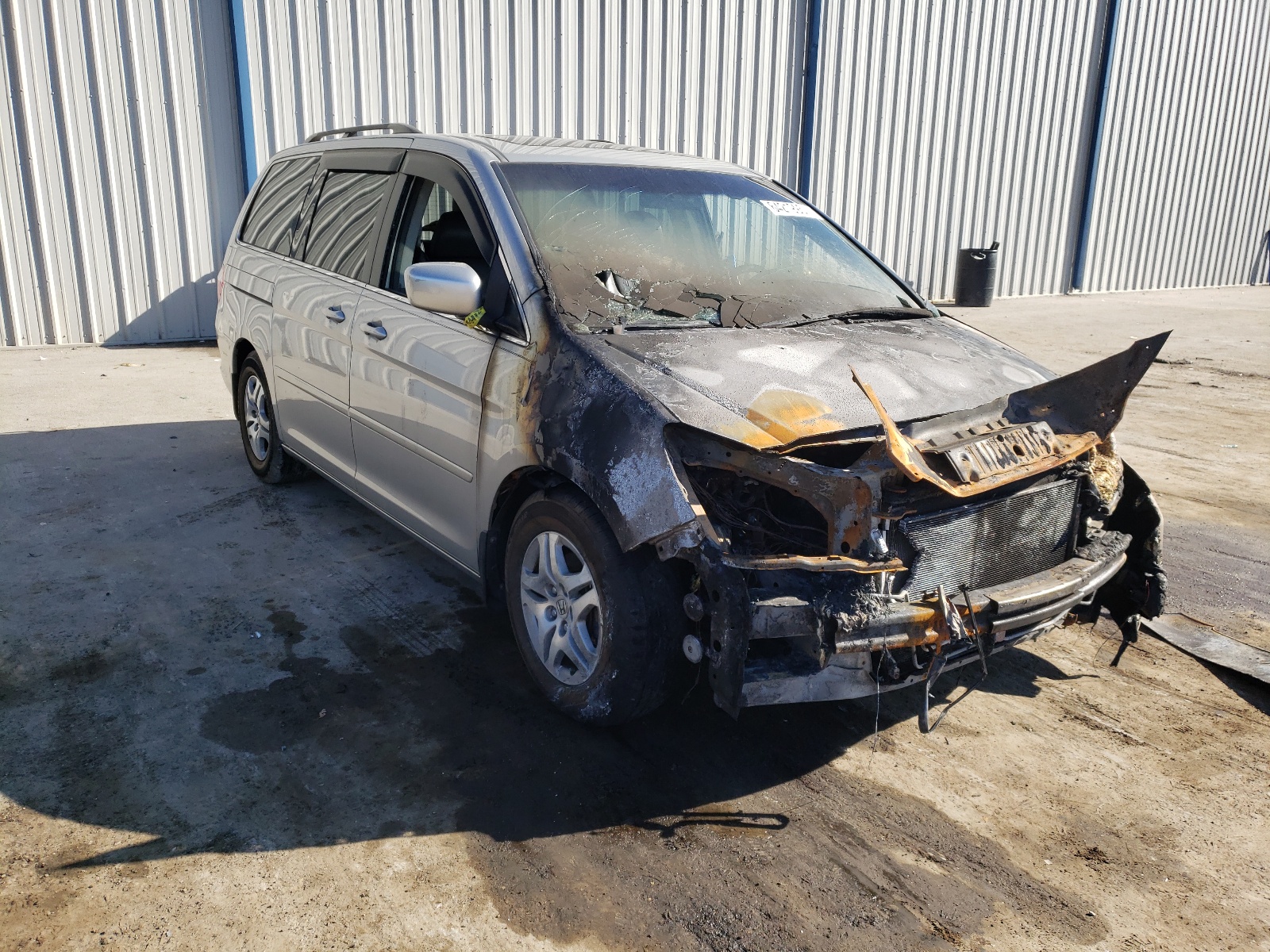 HONDA ODYSSEY EX 2006 with VIN 5FNRL38706B425858 - Photo from auction