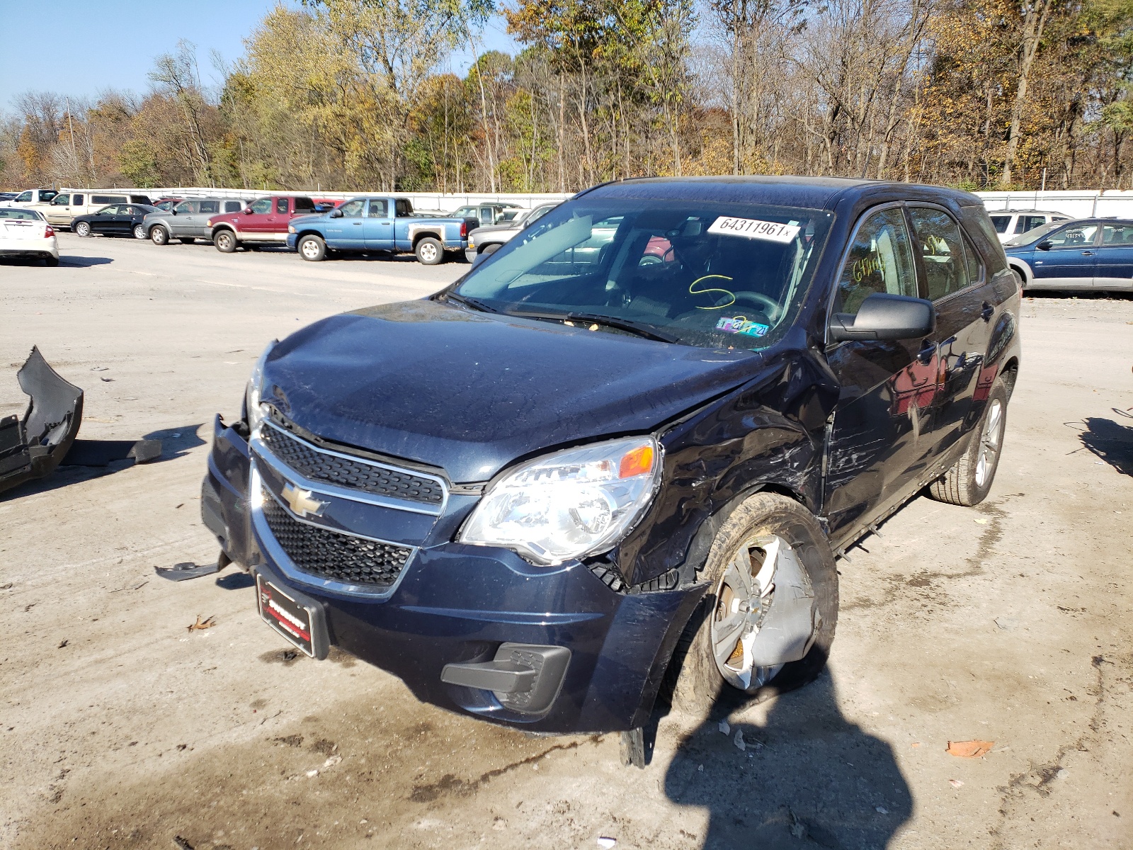 Photo 2 from auction – 2015 CHEVROLET EQUINOX LS with VIN 2GNALAEK7F6421197