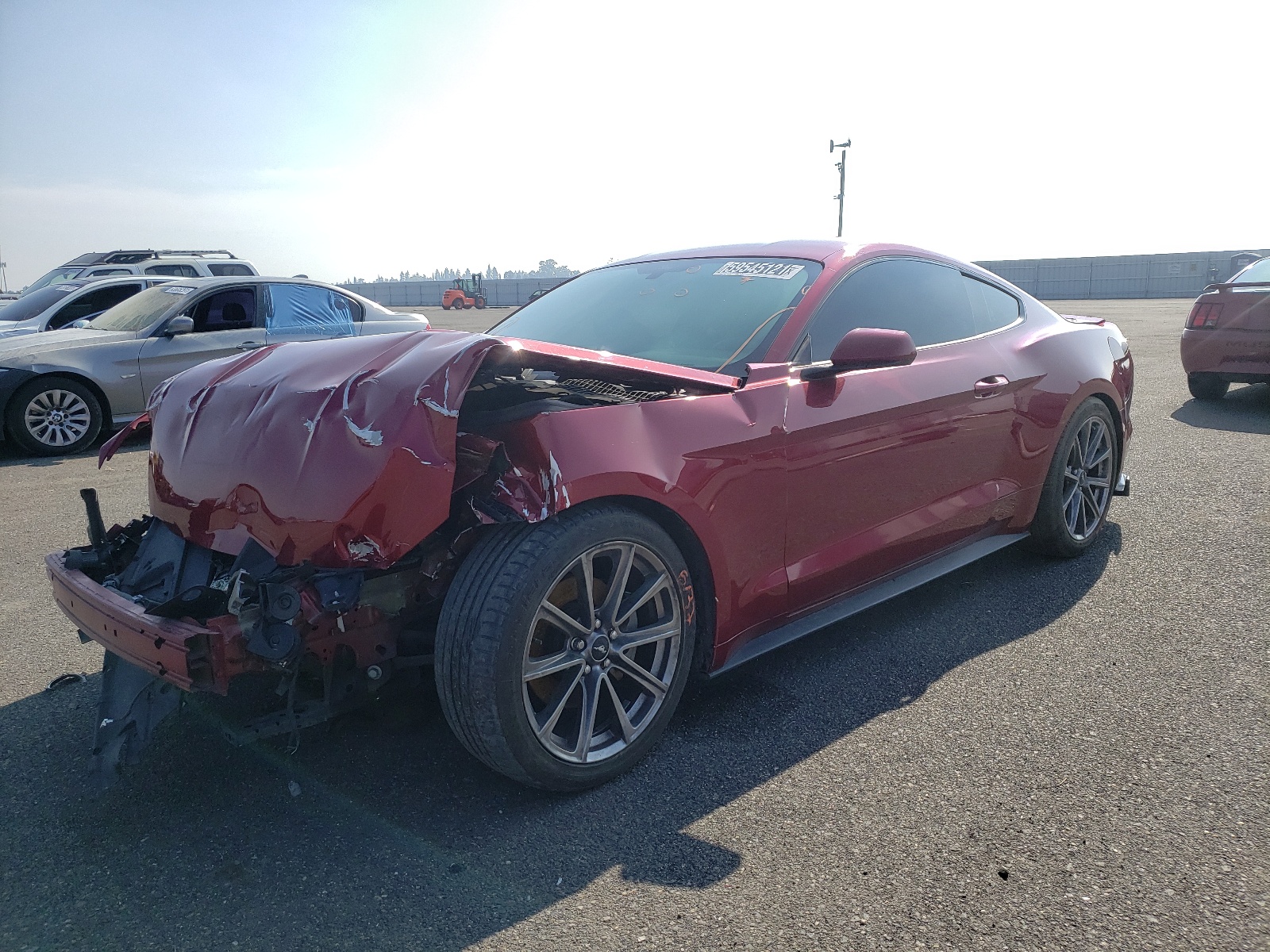 Photo 2 from auction – 2017 FORD MUSTANG with VIN 1FA6P8AM5H5229364