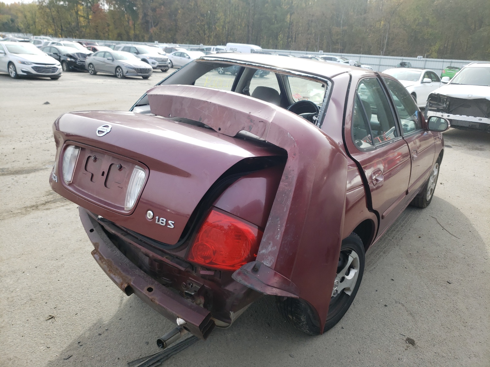 Photo 4 from auction – 2004 NISSAN SENTRA with VIN 3N1CB51DX4L475284