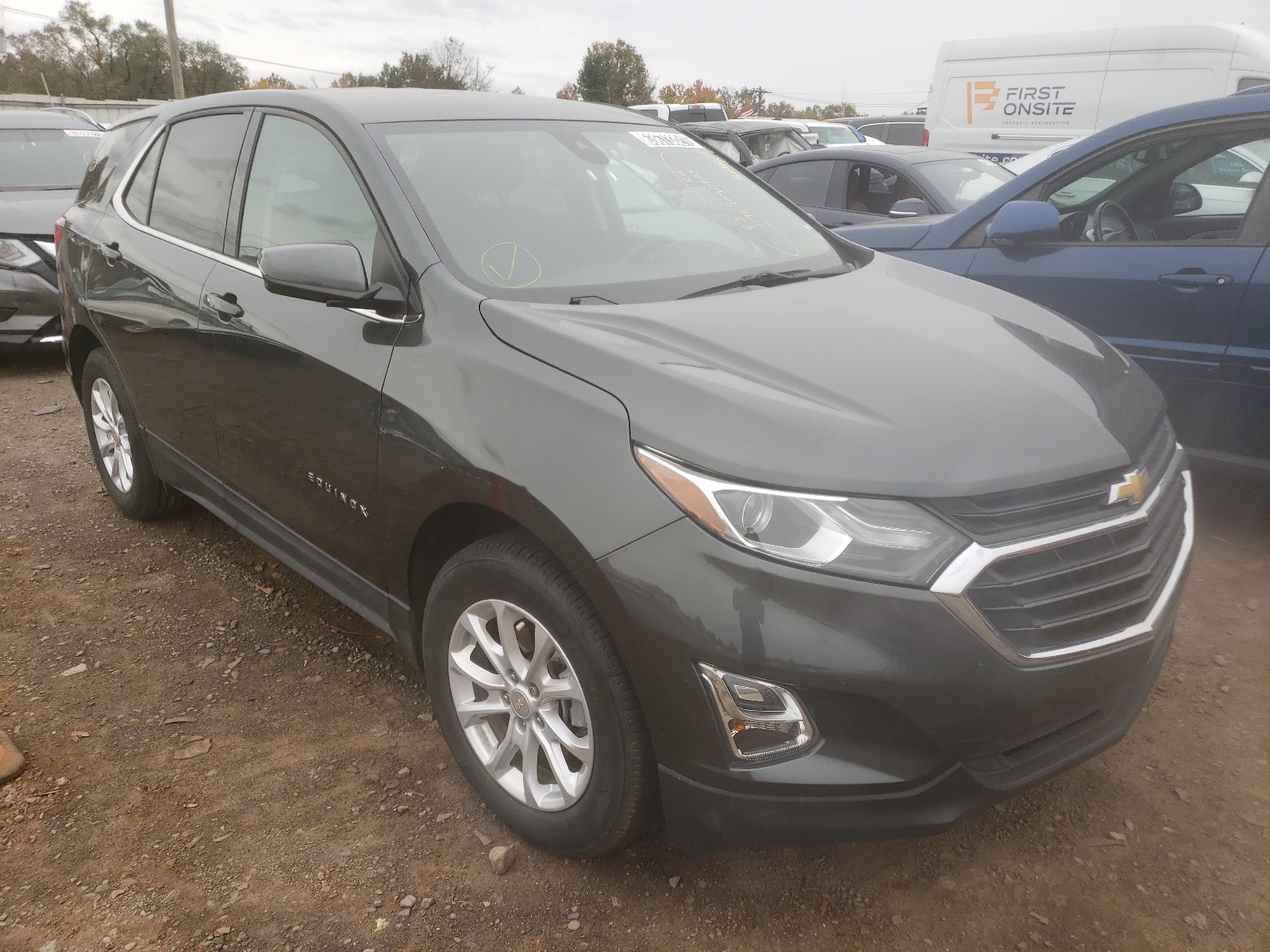 Photo 1 from auction – 2019 CHEVROLET EQUINOX LT with VIN 3GNAXJEV8KS616073