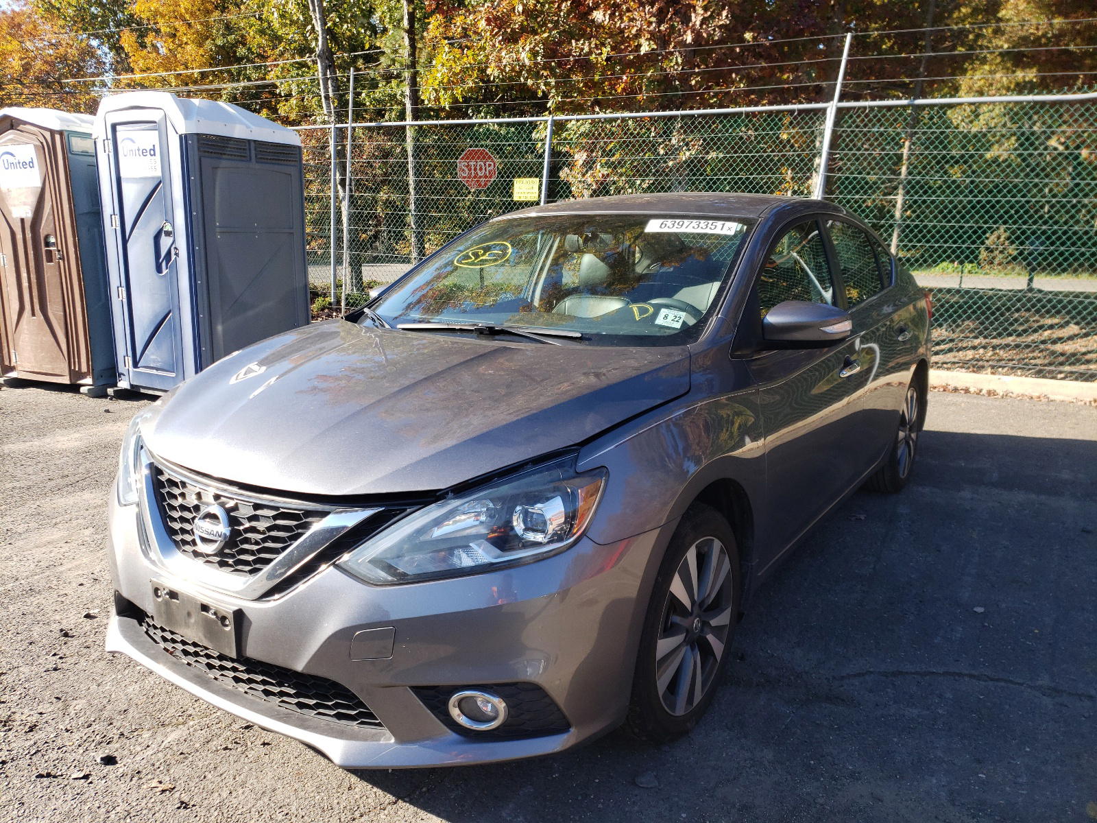 Photo 2 from auction – 2017 NISSAN SENTRA S with VIN 3N1AB7AP1HY345822