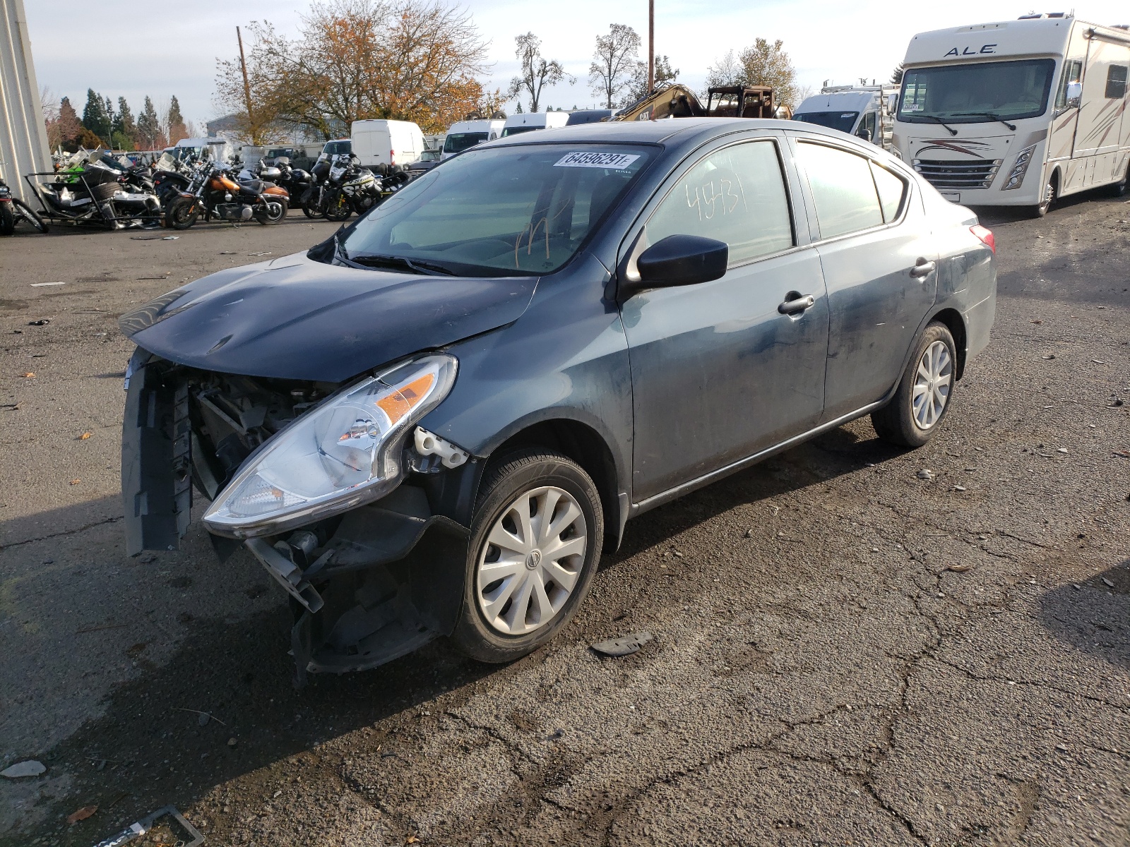 Photo 2 from auction – 2016 NISSAN VERSA S with VIN 3N1CN7AP6GL913980