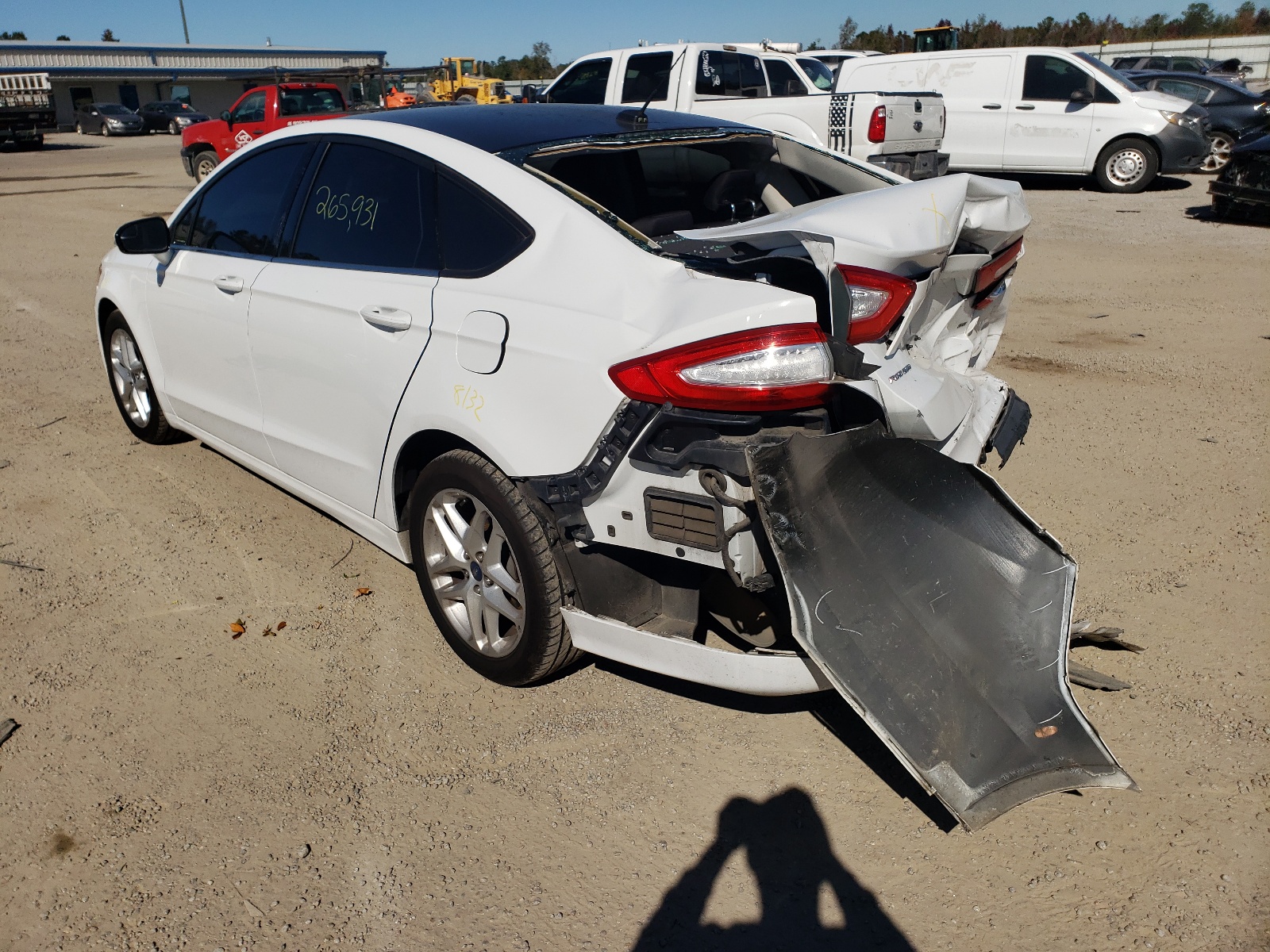 Photo 3 from auction – 2013 FORD FUSION SE with VIN 3FA6P0H77DR364287