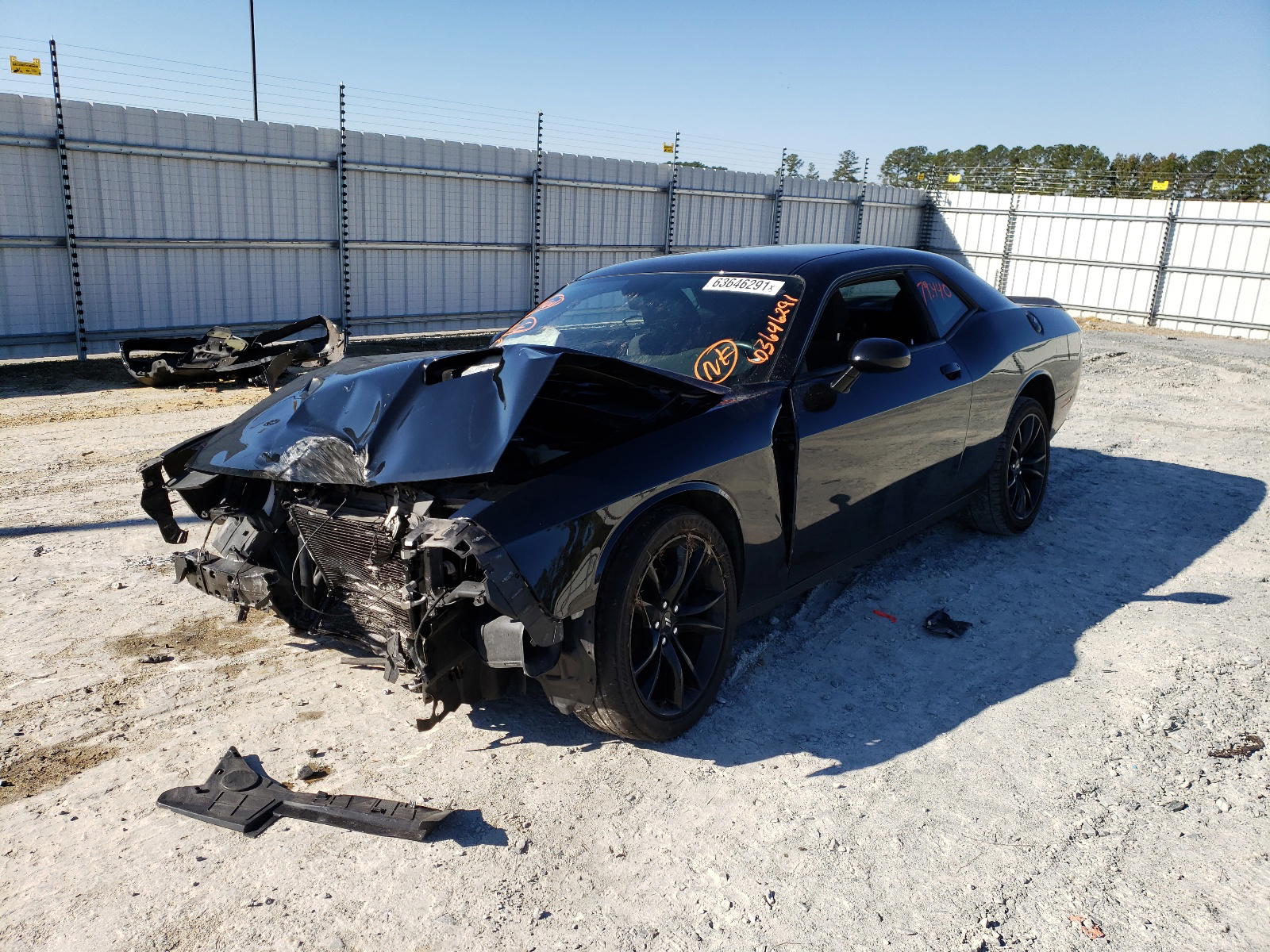 Photo 2 from auction – 2018 DODGE CHALLENGER with VIN 2C3CDZAG1JH155403