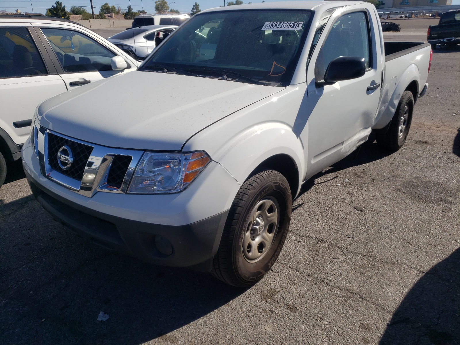 Photo 2 from auction – 2021 NISSAN FRONTIER S with VIN 1N6ED0CE8MN706611
