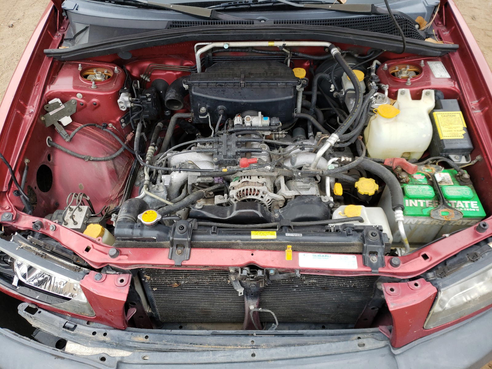 Photo 7 from auction – 2003 SUBARU FORESTER 2 with VIN JF1SG63663G725837