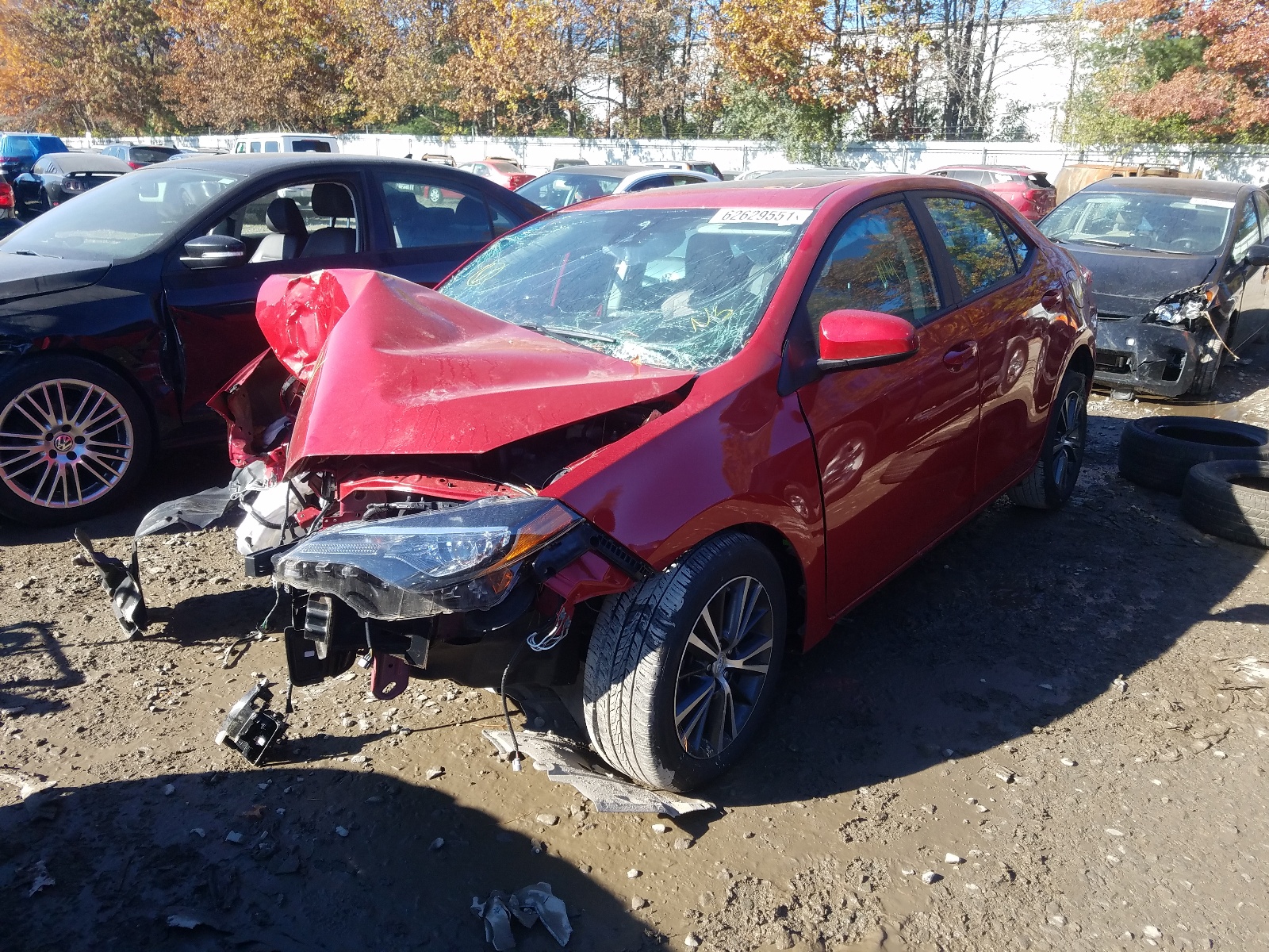 Photo 2 from auction – 2018 TOYOTA COROLLA L with VIN 2T1BURHE7JC119642