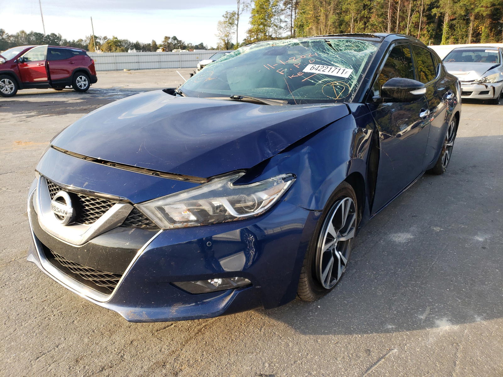 Photo 2 from auction – 2017 NISSAN MAXIMA 3.5 with VIN 1N4AA6AP1HC390817