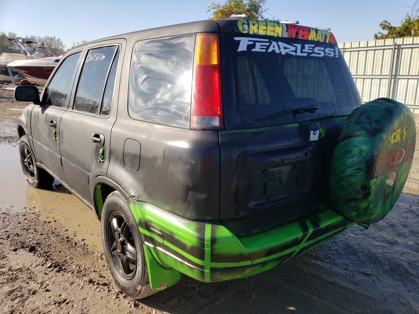 Photo 3 from auction – 1999 HONDA CR-V EX with VIN JHLRD1863XC075099