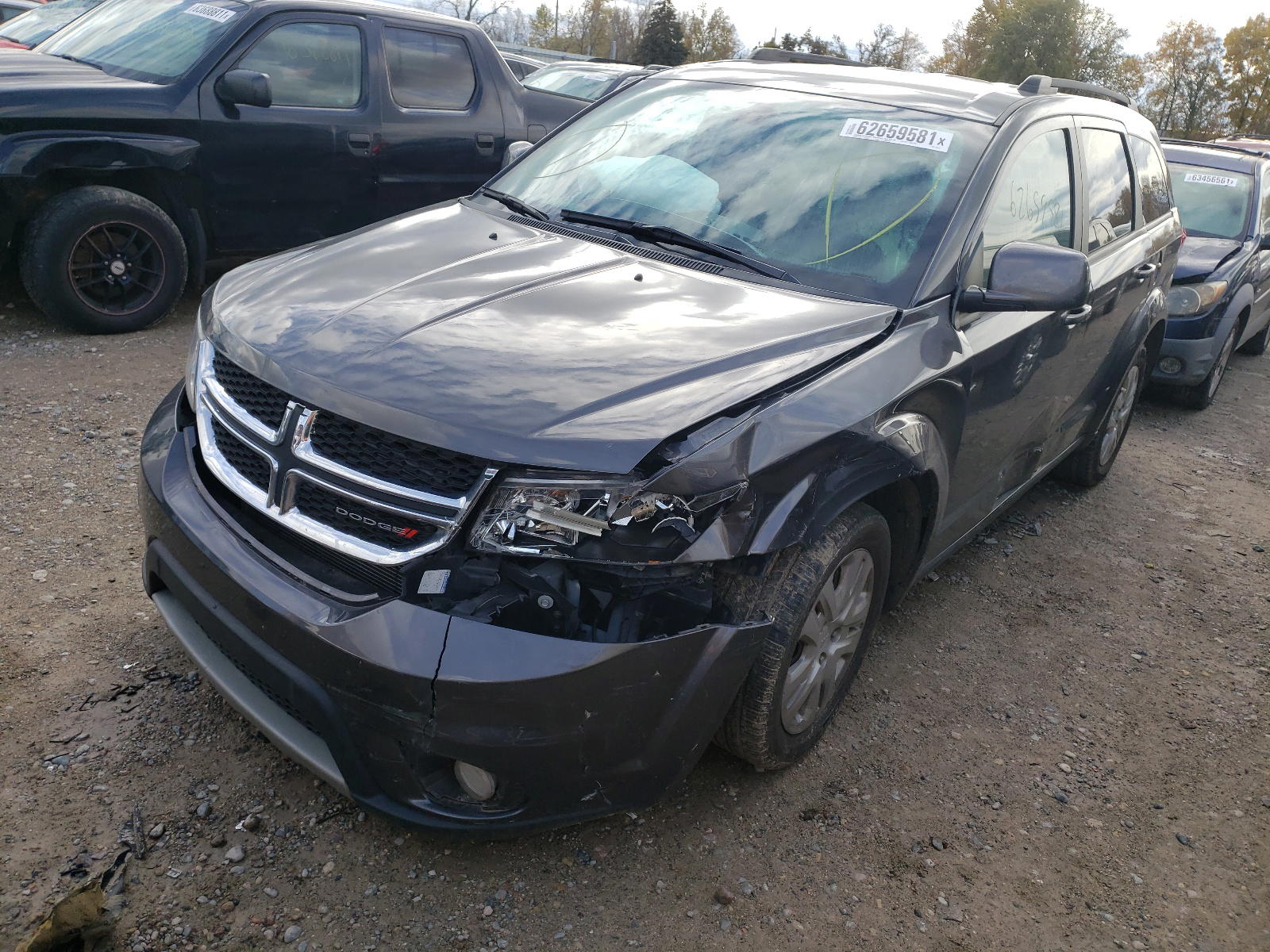 Photo 2 from auction – 2019 DODGE JOURNEY SE with VIN 3C4PDCBB9KT873674