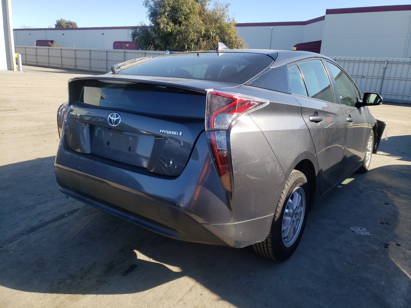 Photo 4 from auction – 2016 TOYOTA PRIUS with VIN JTDKBRFU2G3010524
