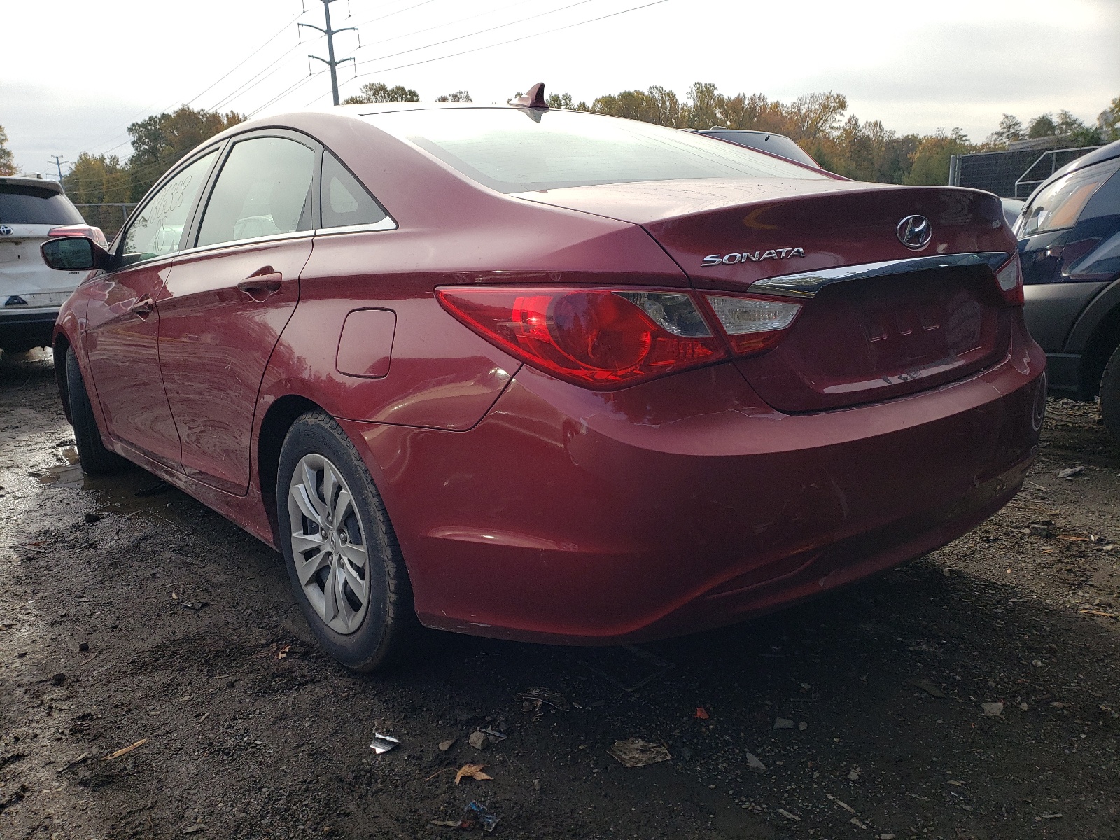 Photo 3 from auction – 2011 HYUNDAI SONATA GLS with VIN 5NPEB4AC0BH185303