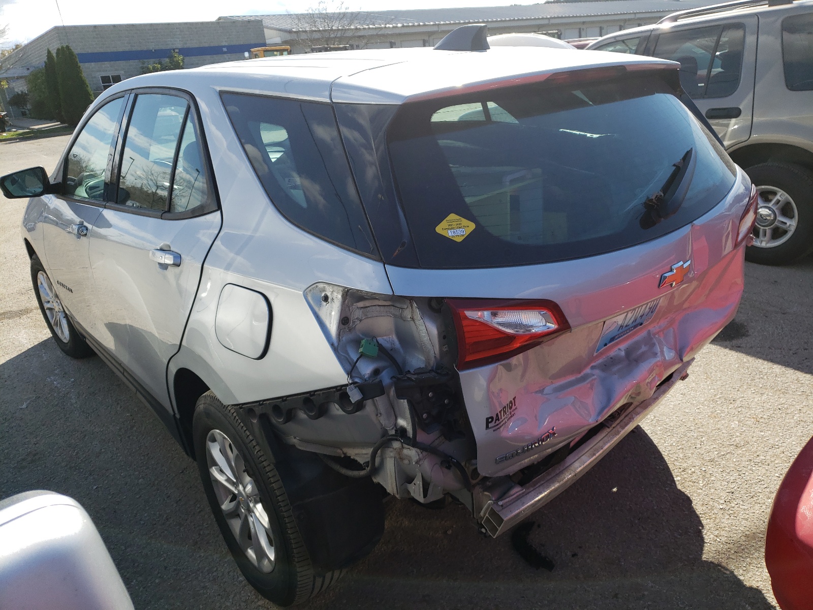 Photo 3 from auction – 2018 CHEVROLET EQUINOX LS with VIN 2GNAXHEV5J6210953