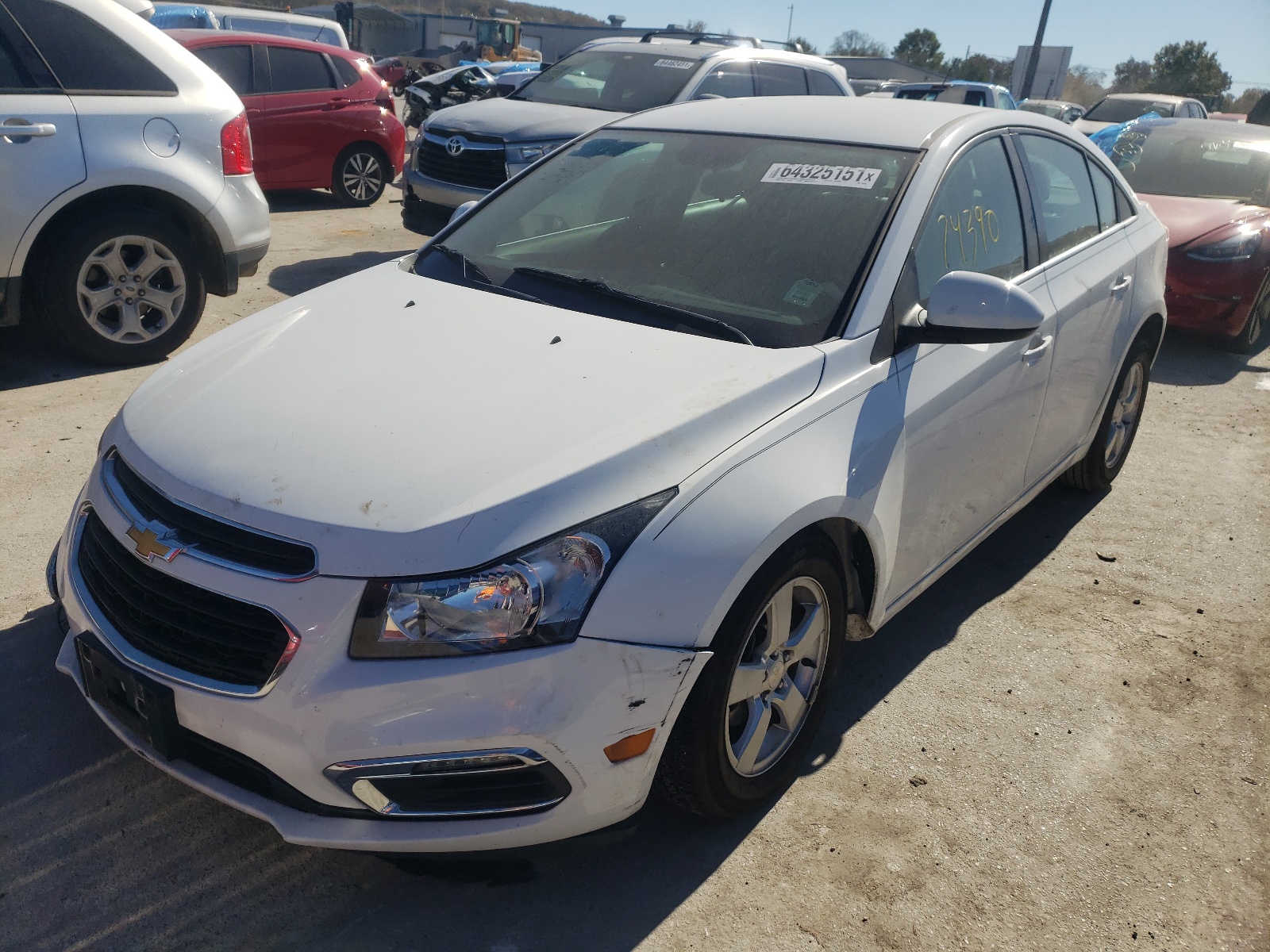 Photo 2 from auction – 2015 CHEVROLET CRUZE LT with VIN 1G1PC5SB7F7189630