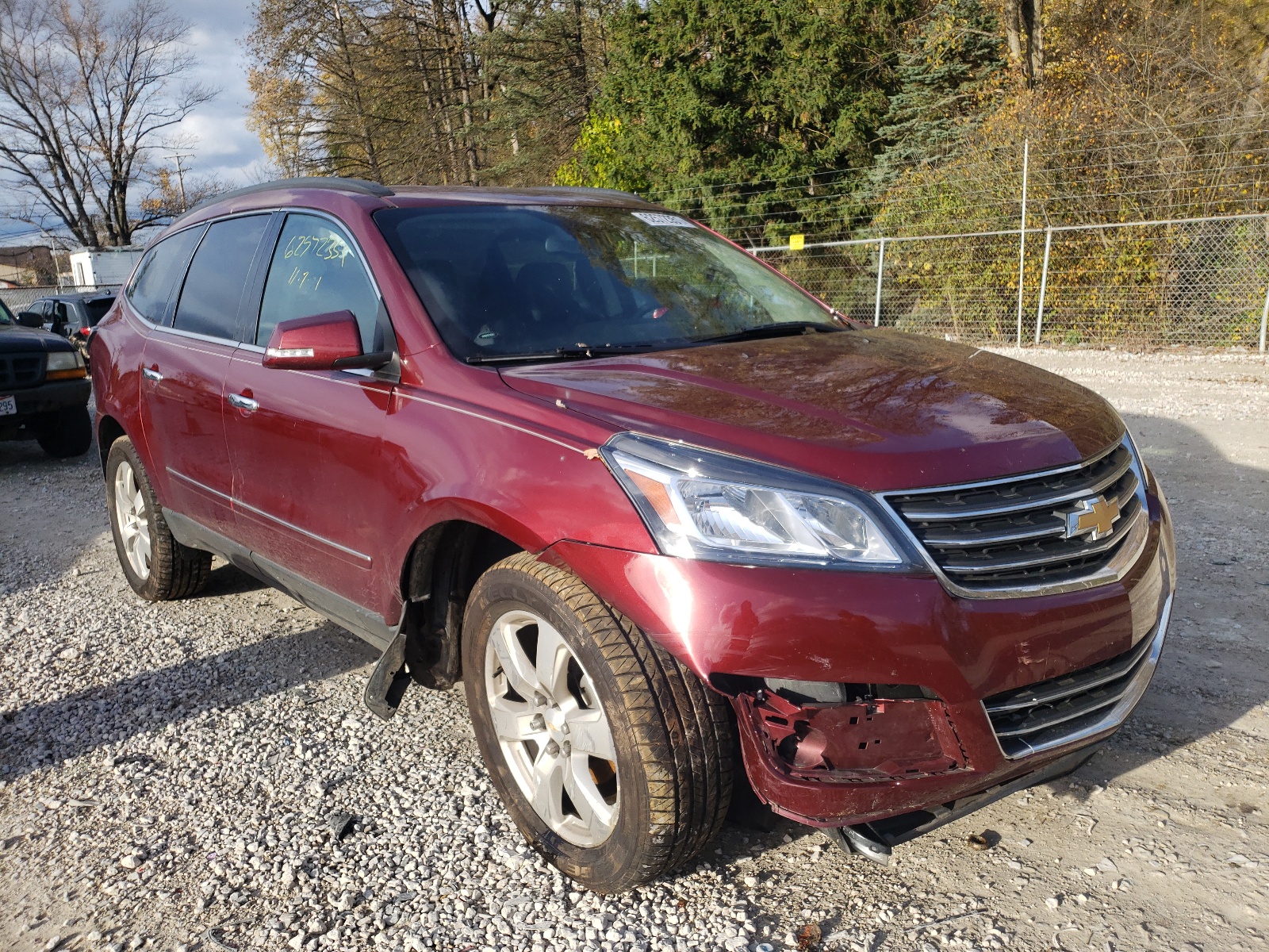 CHEVROLET TRAVERSE L 2016 with VIN 1GNKVJKD9GJ214254 - Photo from auction