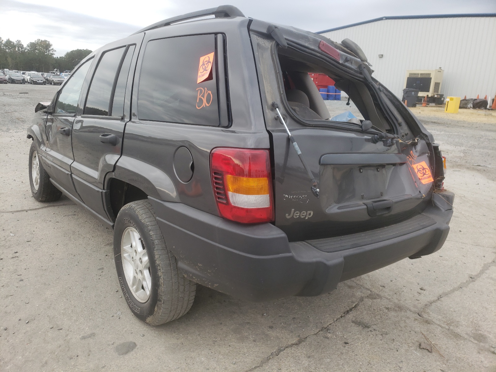 Photo 3 from auction – 2004 JEEP GRAND CHER with VIN 1J4GX48S44C350964