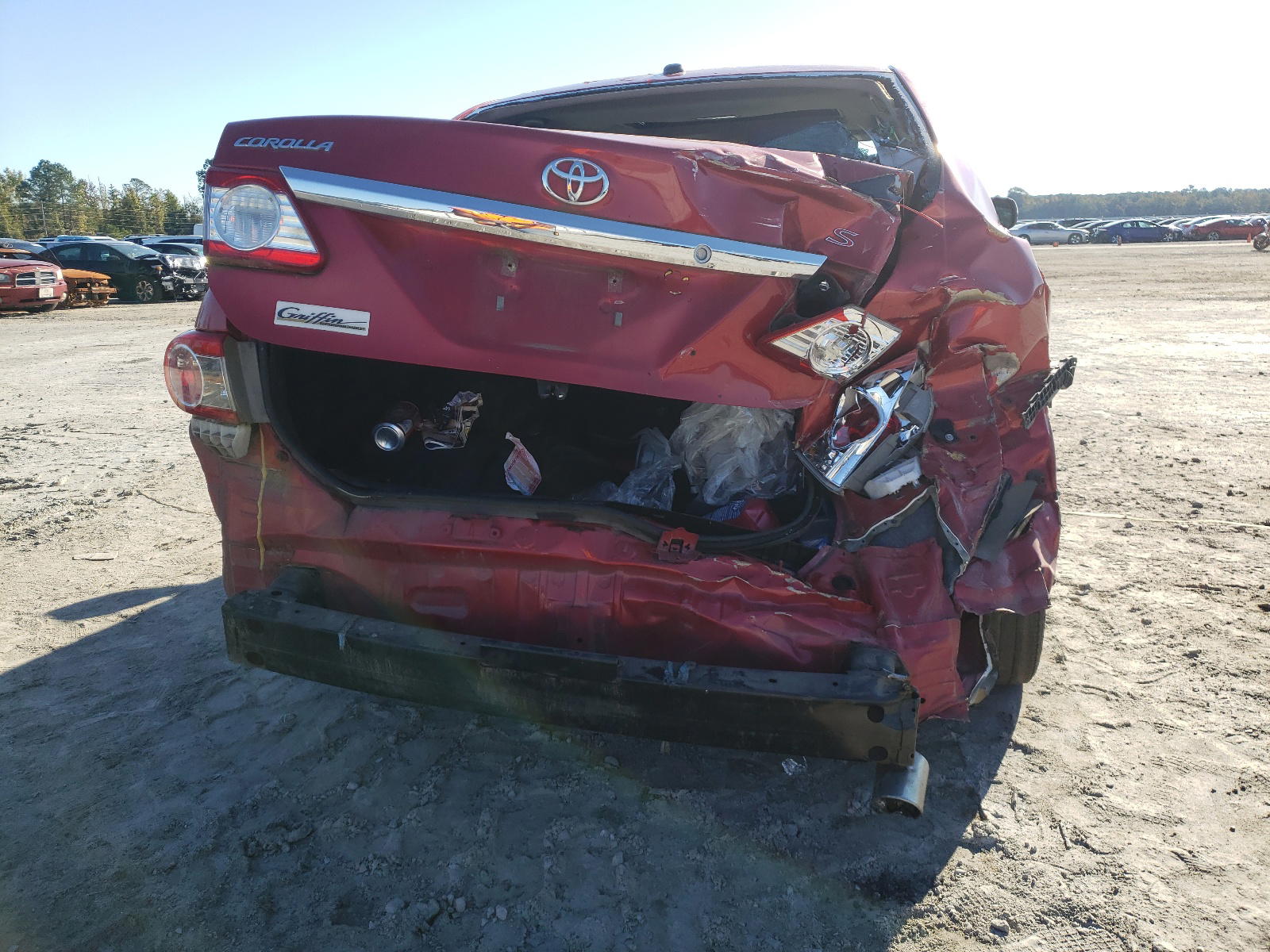 Photo 9 from auction – 2012 TOYOTA COROLLA BA with VIN 5YFBU4EE2CP012329
