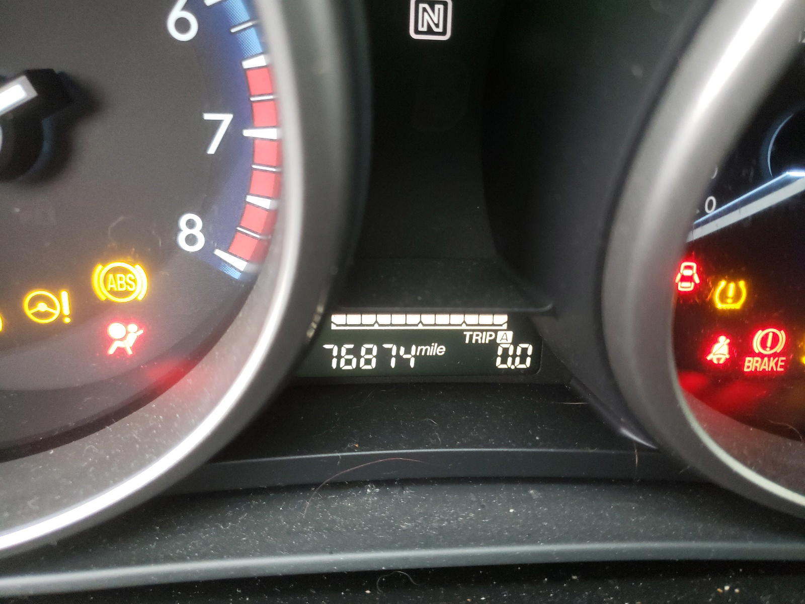 Photo 8 from auction – 2012 MAZDA 3 I with VIN JM1BL1V70C1691184