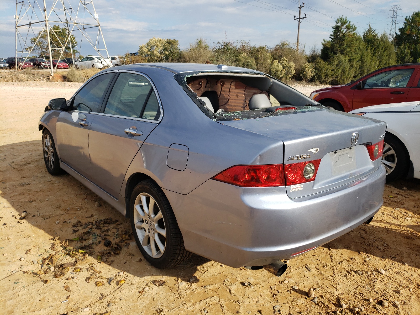 Photo 3 from auction – 2007 ACURA TSX with VIN JH4CL96837C011880