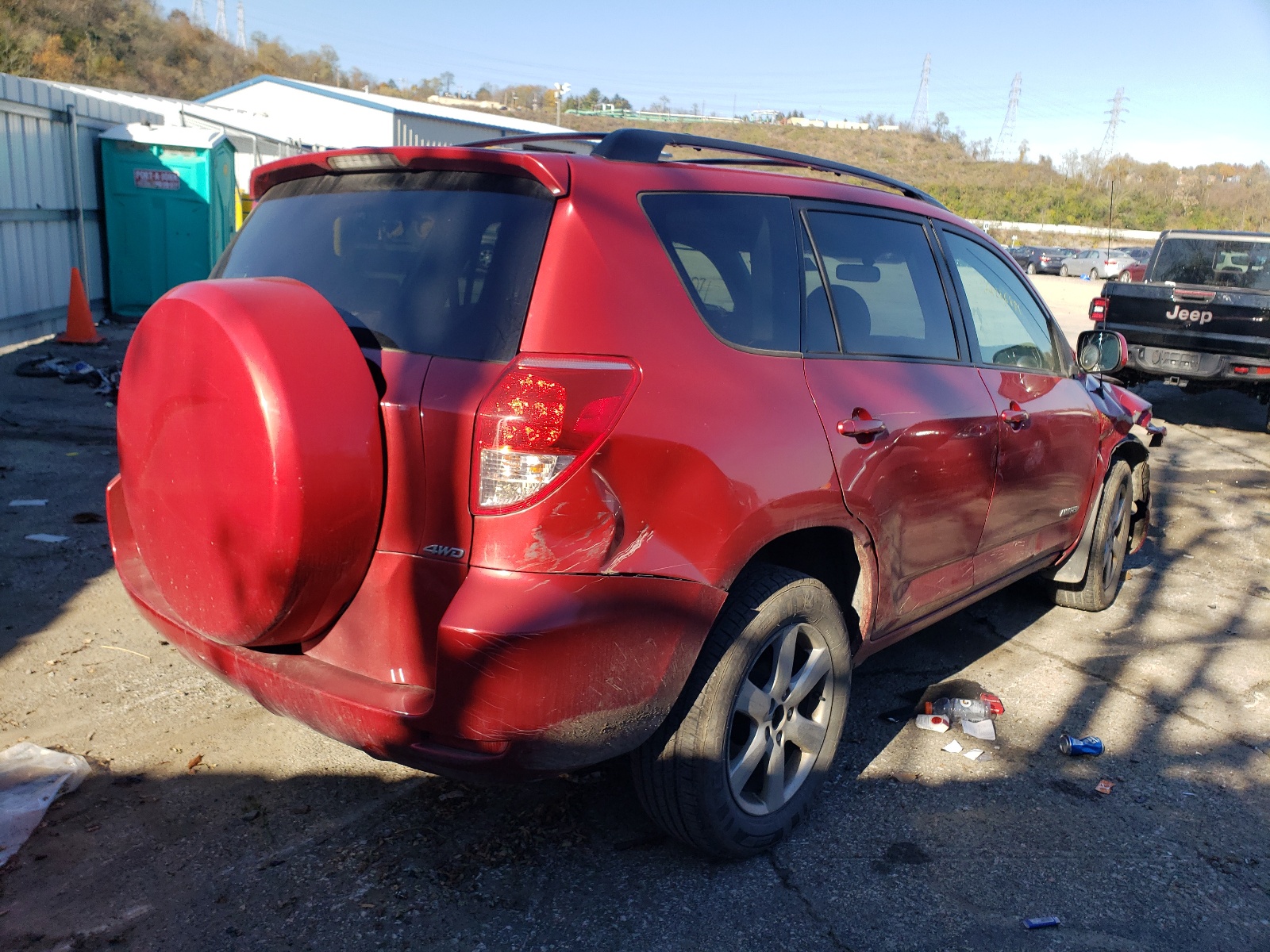 Photo 4 from auction – 2008 TOYOTA RAV4 with VIN JTMBK31V385065938