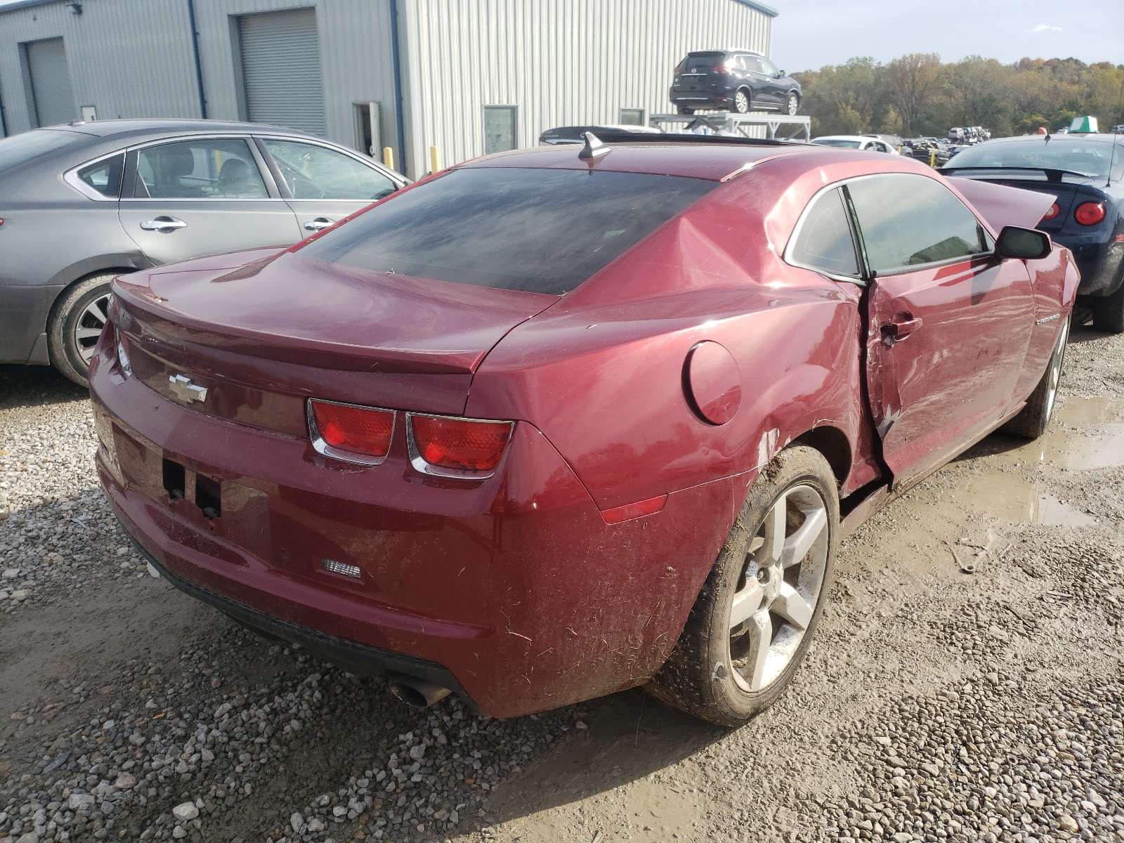Photo 4 from auction – 2011 CHEVROLET CAMARO LT with VIN 2G1FC1ED0B9137024
