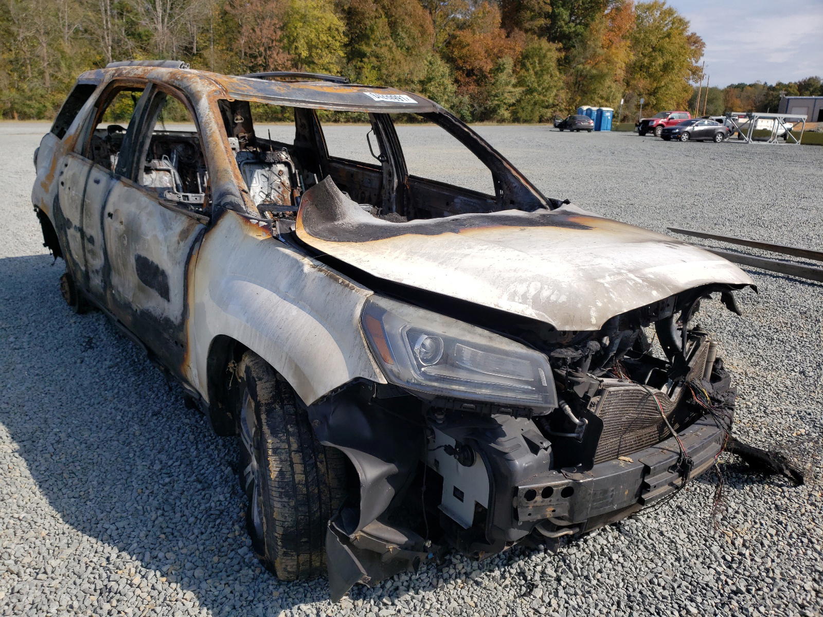 GMC ACADIA SLT 2015 with VIN 1GKKVRKD3FJ242156 - Photo from auction