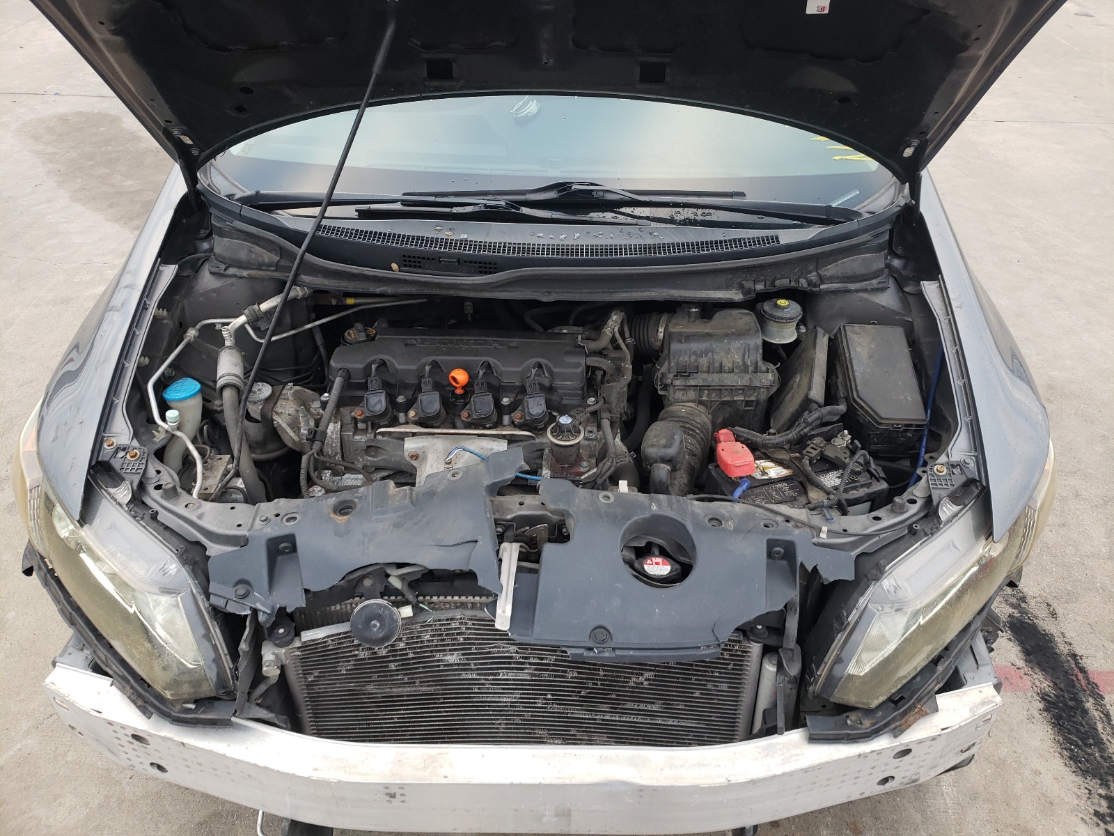 Photo 7 from auction – 2013 HONDA CIVIC LX with VIN 19XFB2F50DE004050