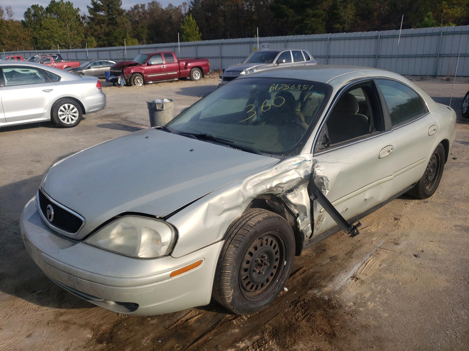 Photo 2 from auction – 2003 MERCURY SABLE GS with VIN 1MEFM50U53G616687