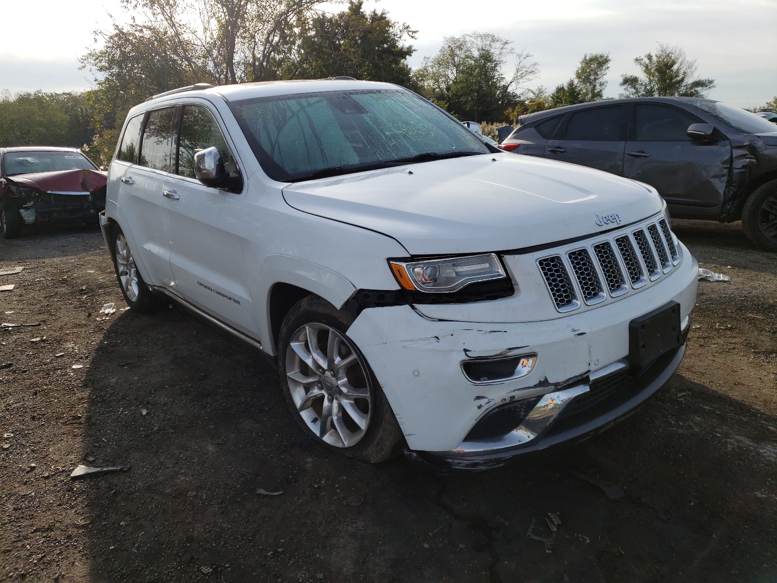 JEEP GRAND CHER 2014 with VIN 1C4RJFJG4EC554683 - Photo from auction