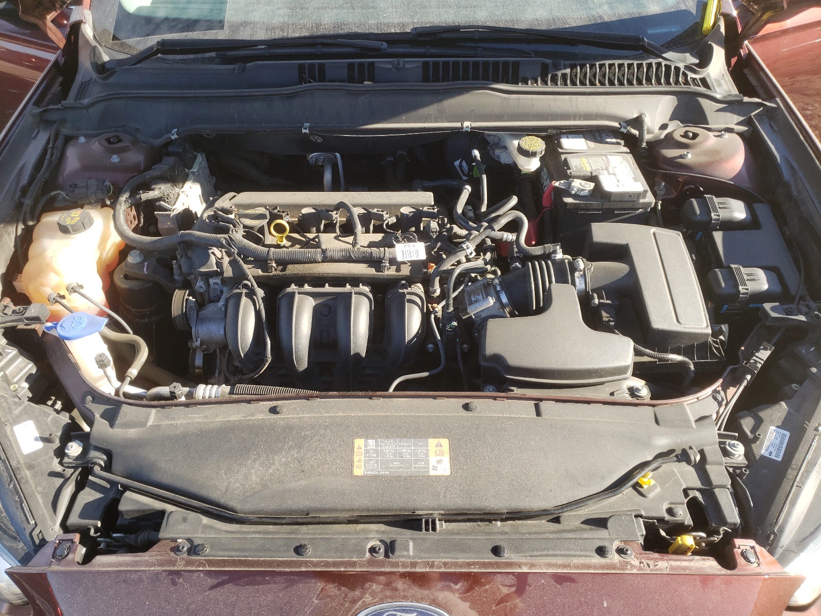 Photo 7 from auction – 2015 FORD FUSION S with VIN 3FA6P0G79FR150874