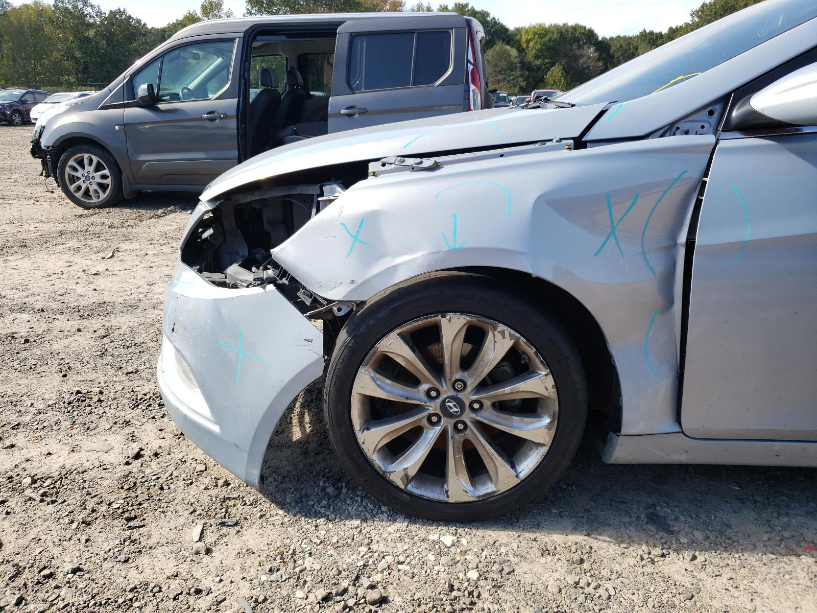 Photo 9 from auction – 2012 HYUNDAI SONATA SE with VIN 5NPEC4AC4CH363891
