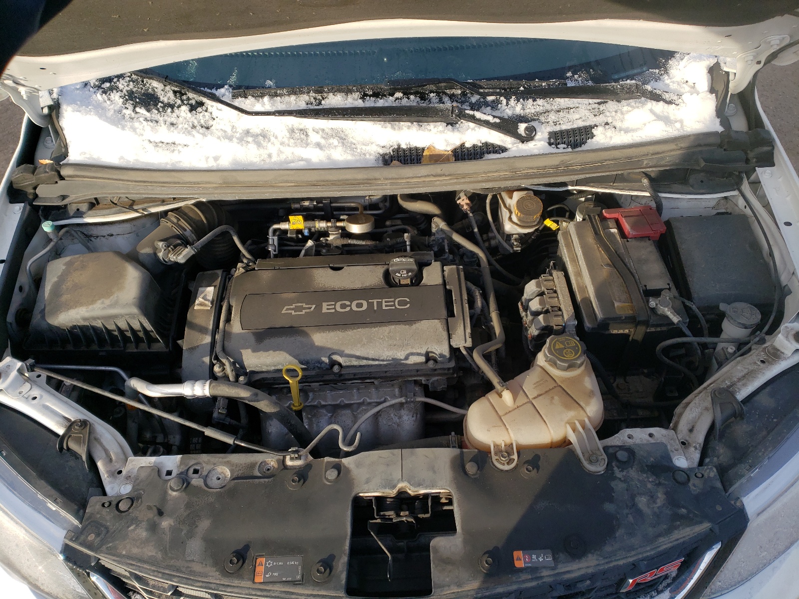 Photo 7 from auction – 2018 CHEVROLET SONIC LT with VIN 1G1JD6SH7J4108374