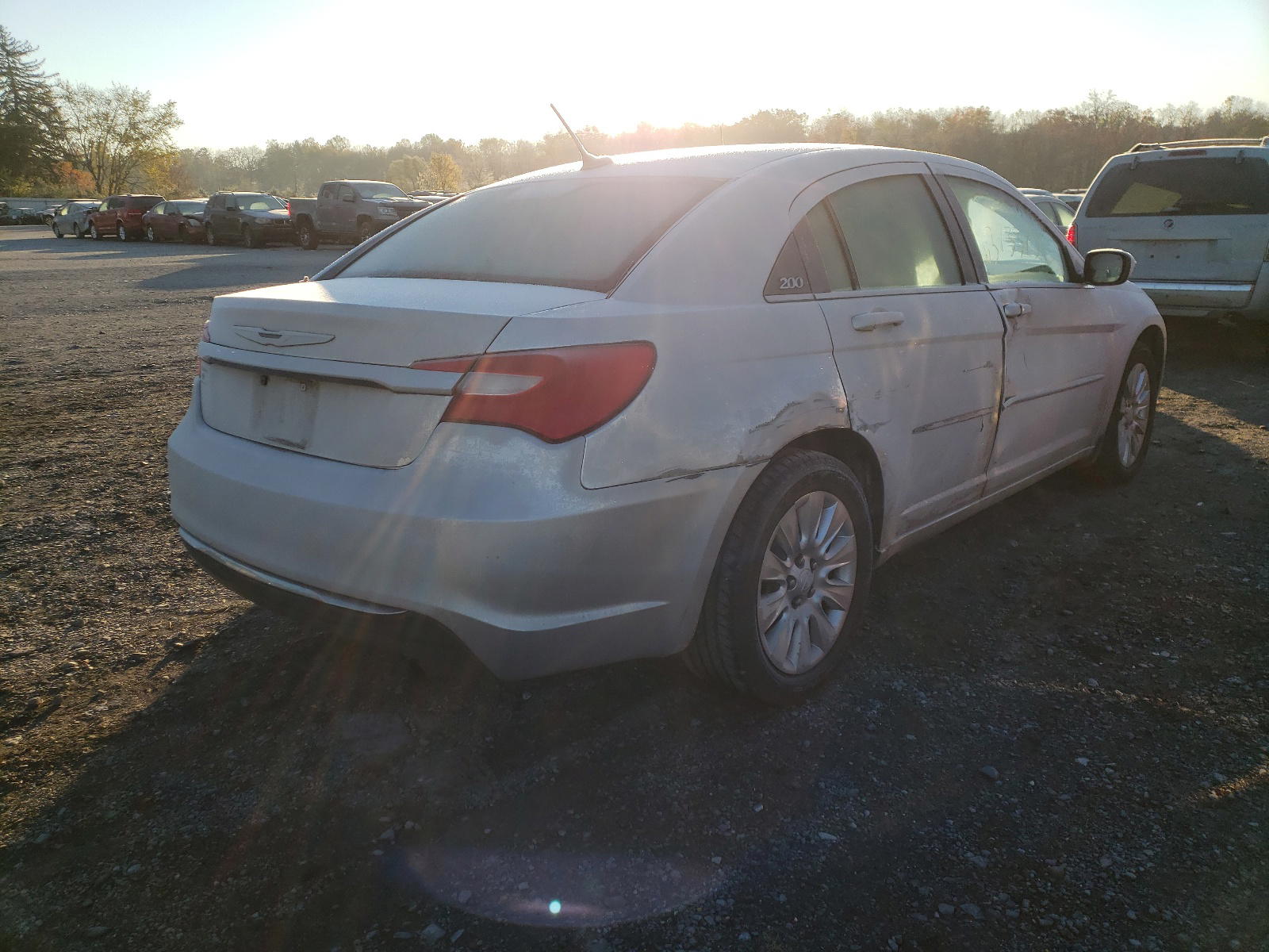 Photo 4 from auction – 2011 CHRYSLER 200 LX with VIN 1C3BC4FB7BN566666