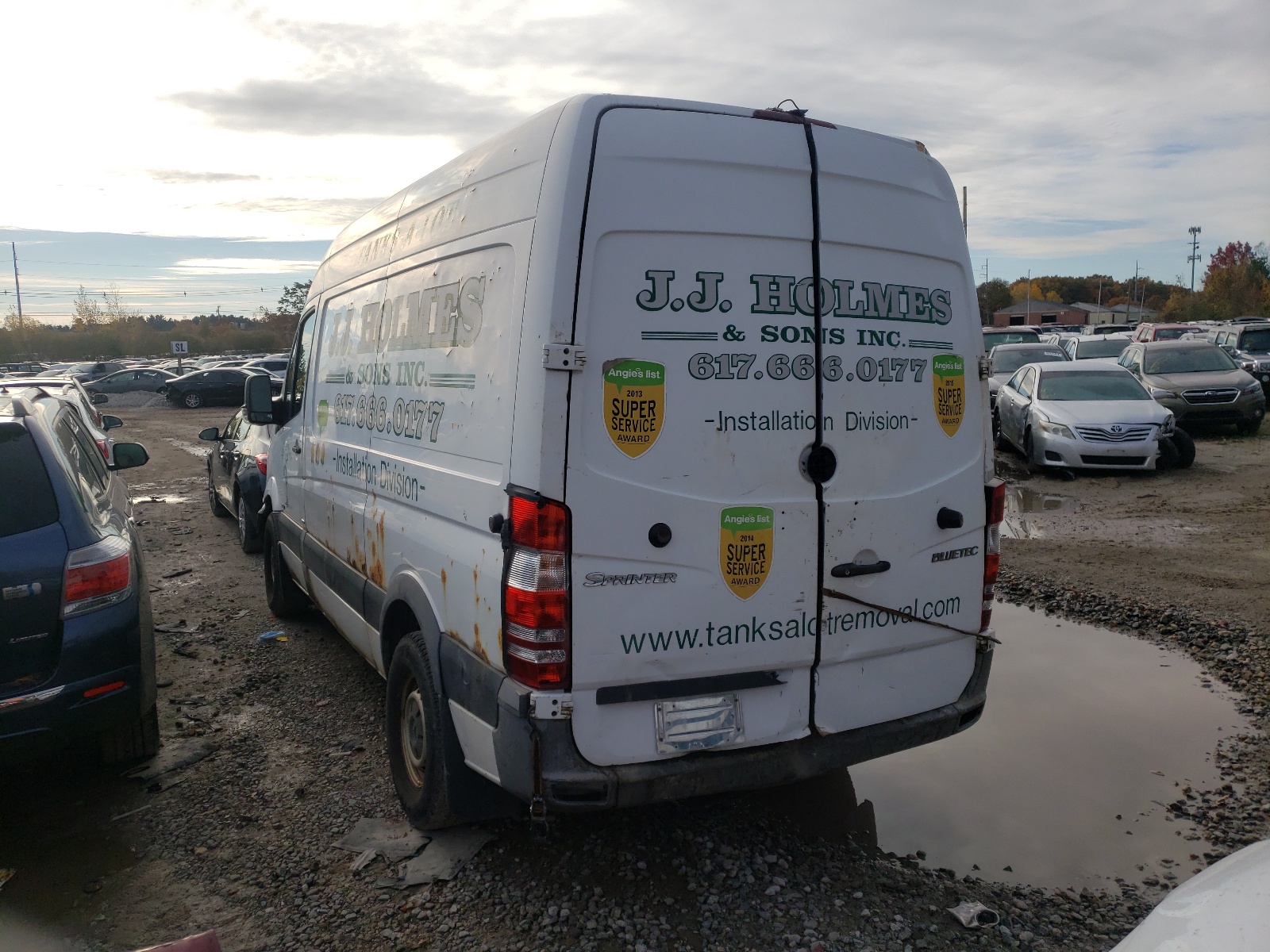 Photo 3 from auction – 2012 MERCEDES-BENZ SPRINTER 2 with VIN WD3PE7CC6C5684701