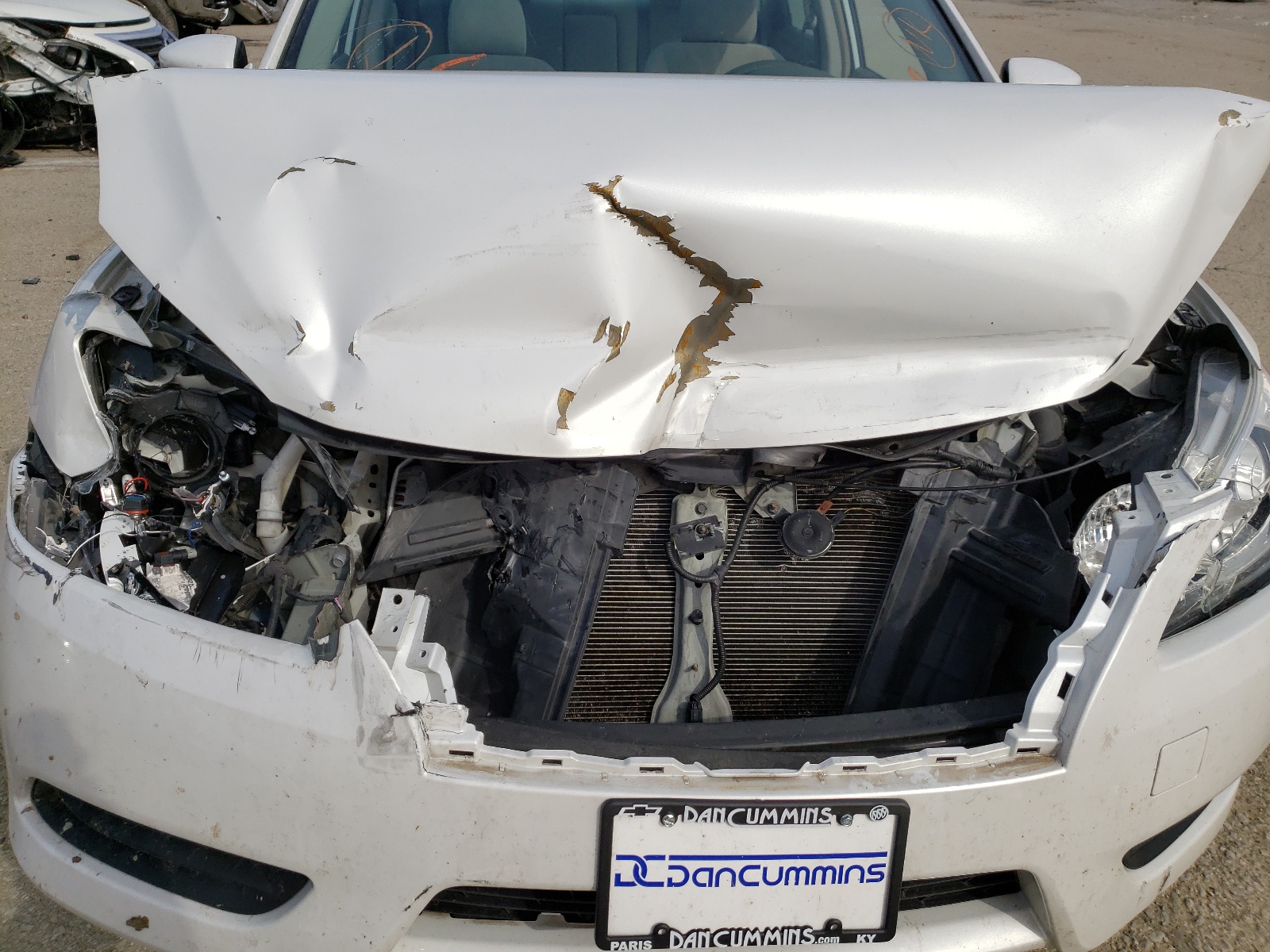 Photo 7 from auction – 2013 NISSAN SENTRA S with VIN 3N1AB7AP1DL733771