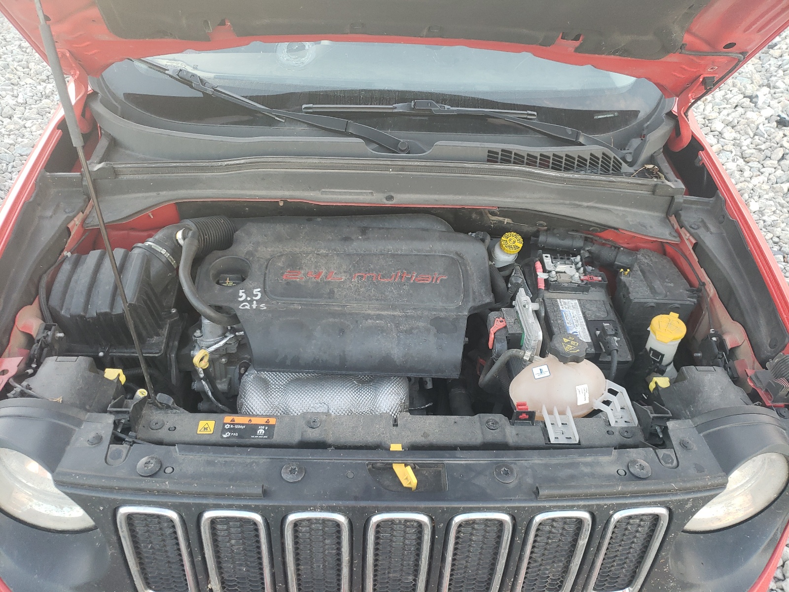 Photo 7 from auction – 2017 JEEP RENEGADE L with VIN ZACCJBBB6HPG08499