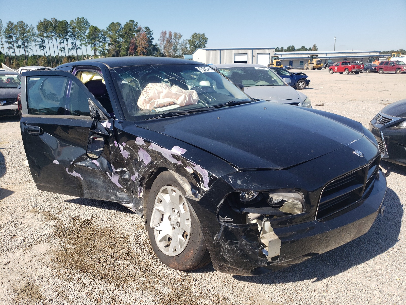 DODGE CHARGER SE 2007 with VIN 2B3LA43R37H660939 - Photo from auction