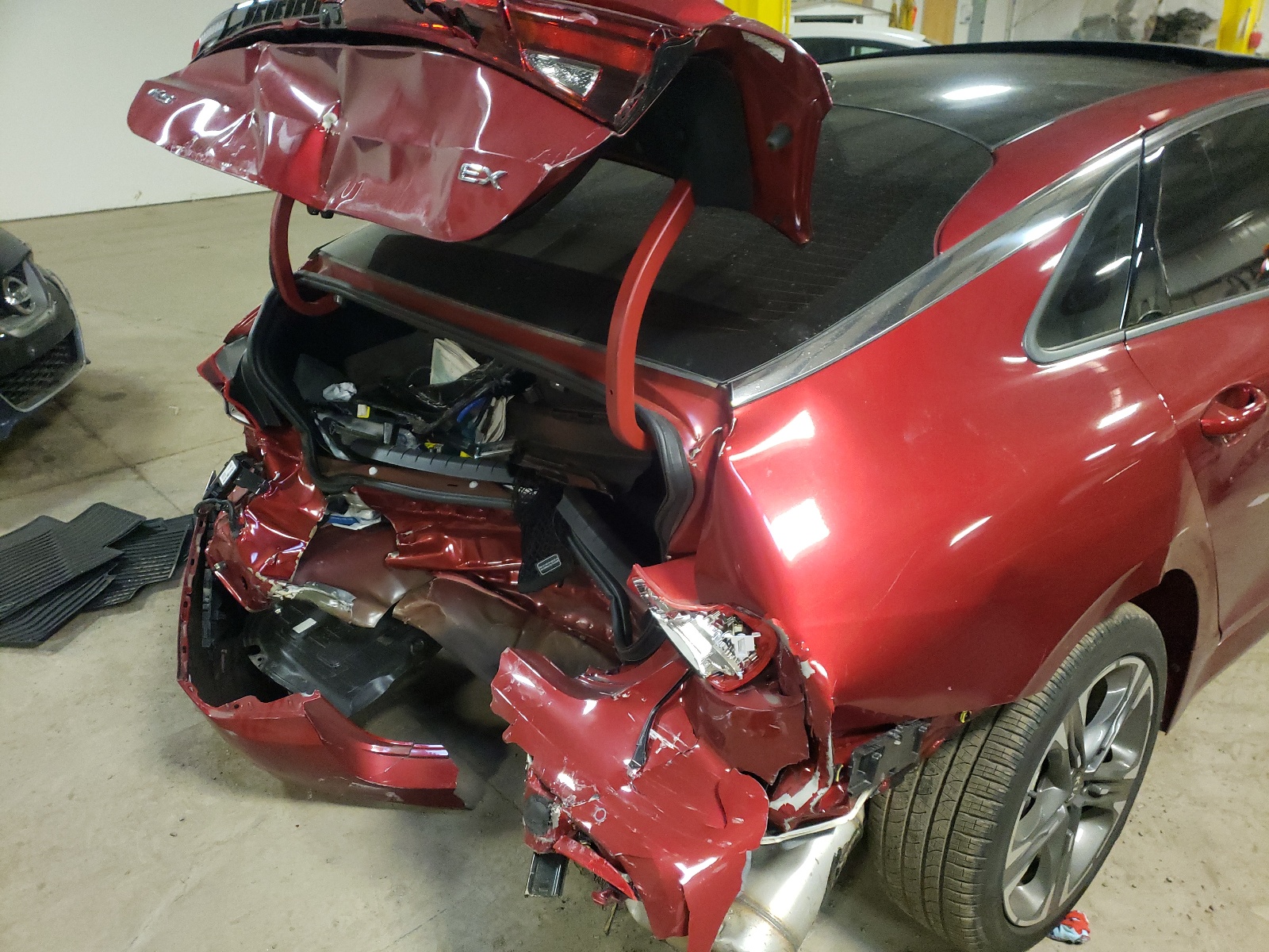 Photo 9 from auction – 2021 KIA K5 EX with VIN 5XXG34J27MG033708