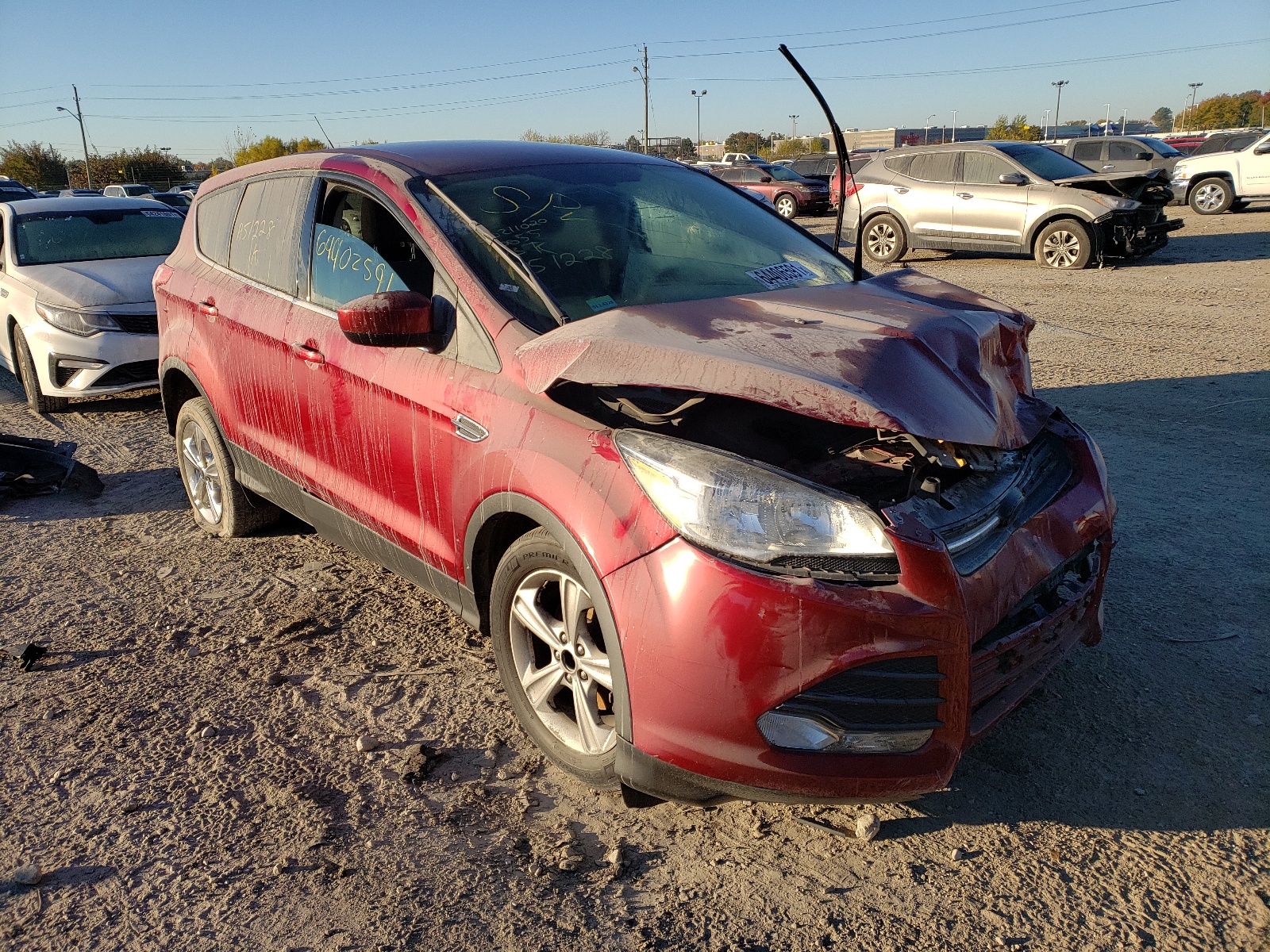 Photo 1 from auction – 2015 FORD ESCAPE SE with VIN 1FMCU0GX6FUA51228