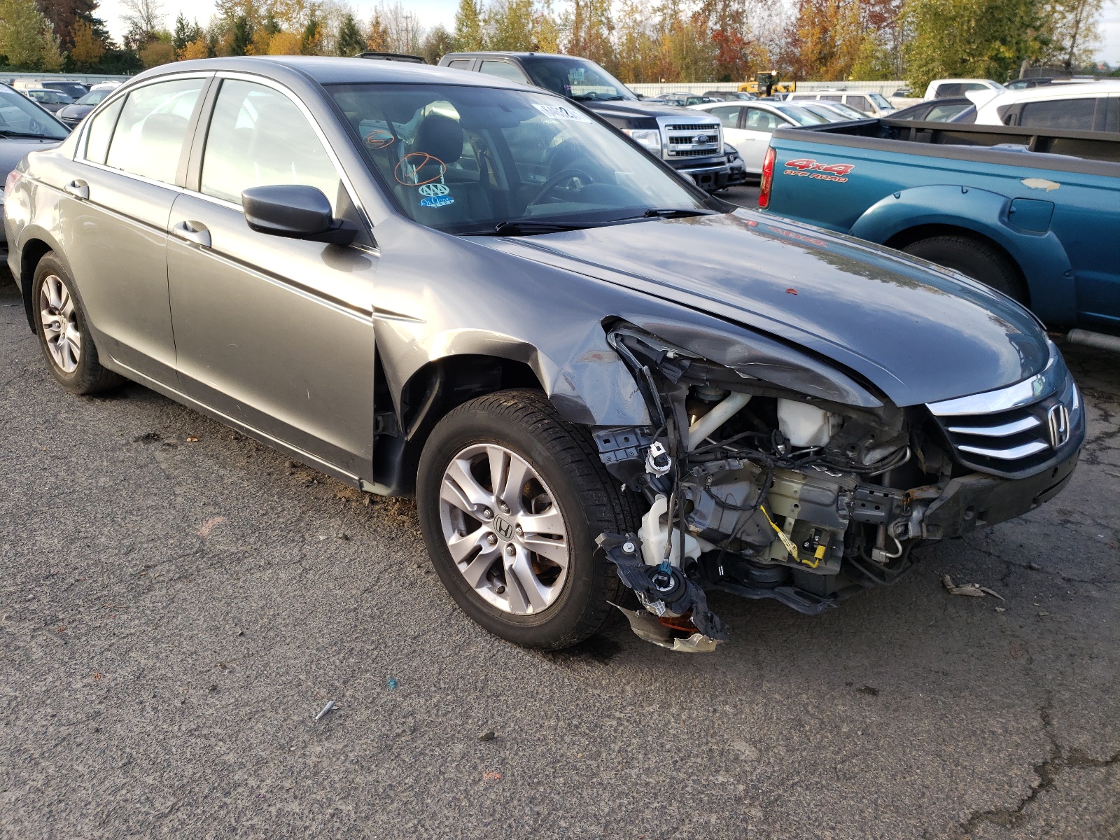 HONDA ACCORD SE 2012 with VIN 1HGCP2F63CA241180 - Photo from auction