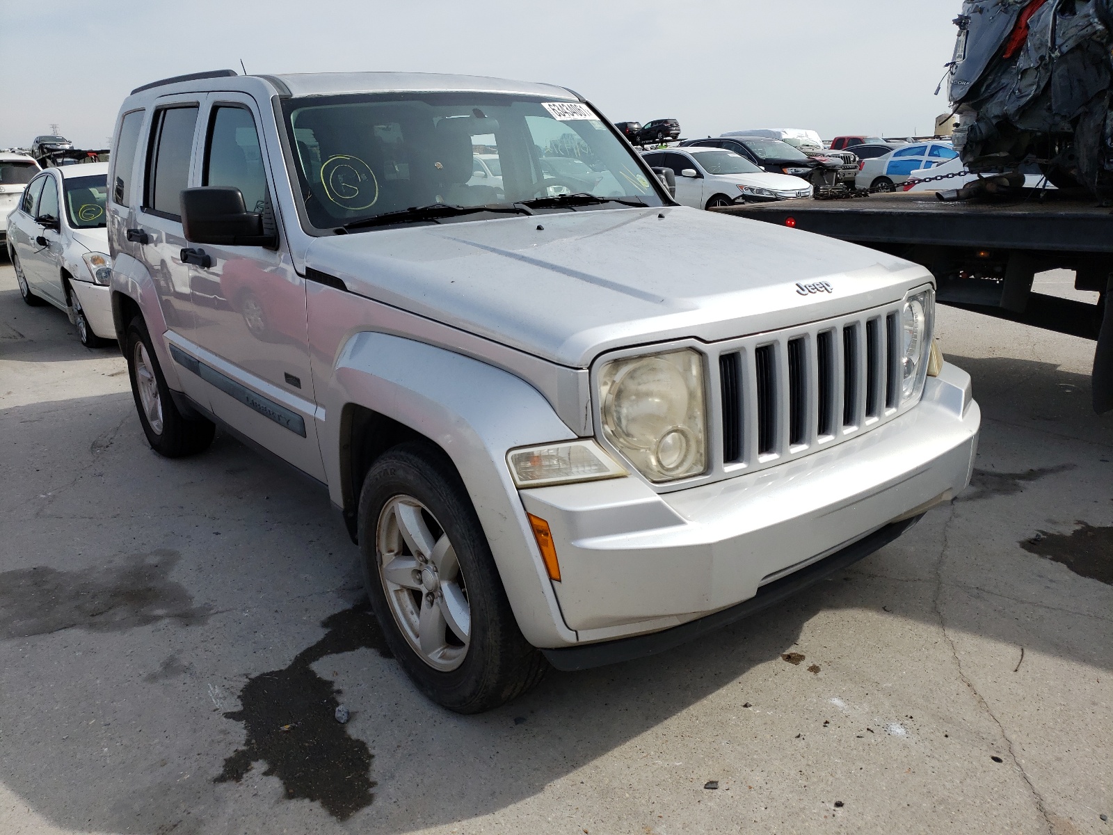 JEEP LIBERTY SP 2009 with VIN 1J8GP28K09W545355 - Photo from auction