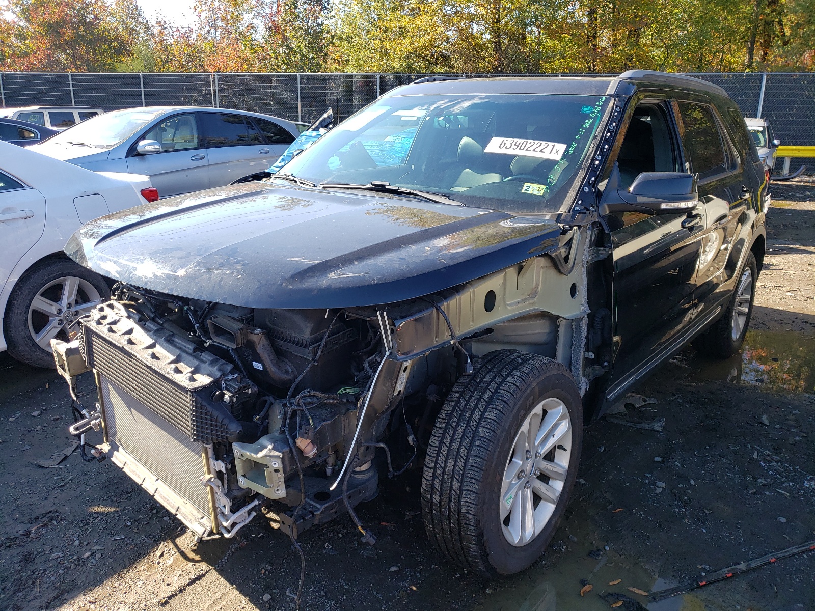 Photo 2 from auction – 2017 FORD EXPLORER X with VIN 1FM5K7DH1HGC08878