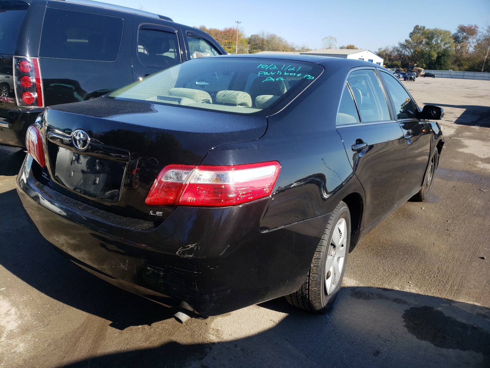 Photo 4 from auction – 2009 TOYOTA CAMRY BASE with VIN 4T1BE46K09U309849